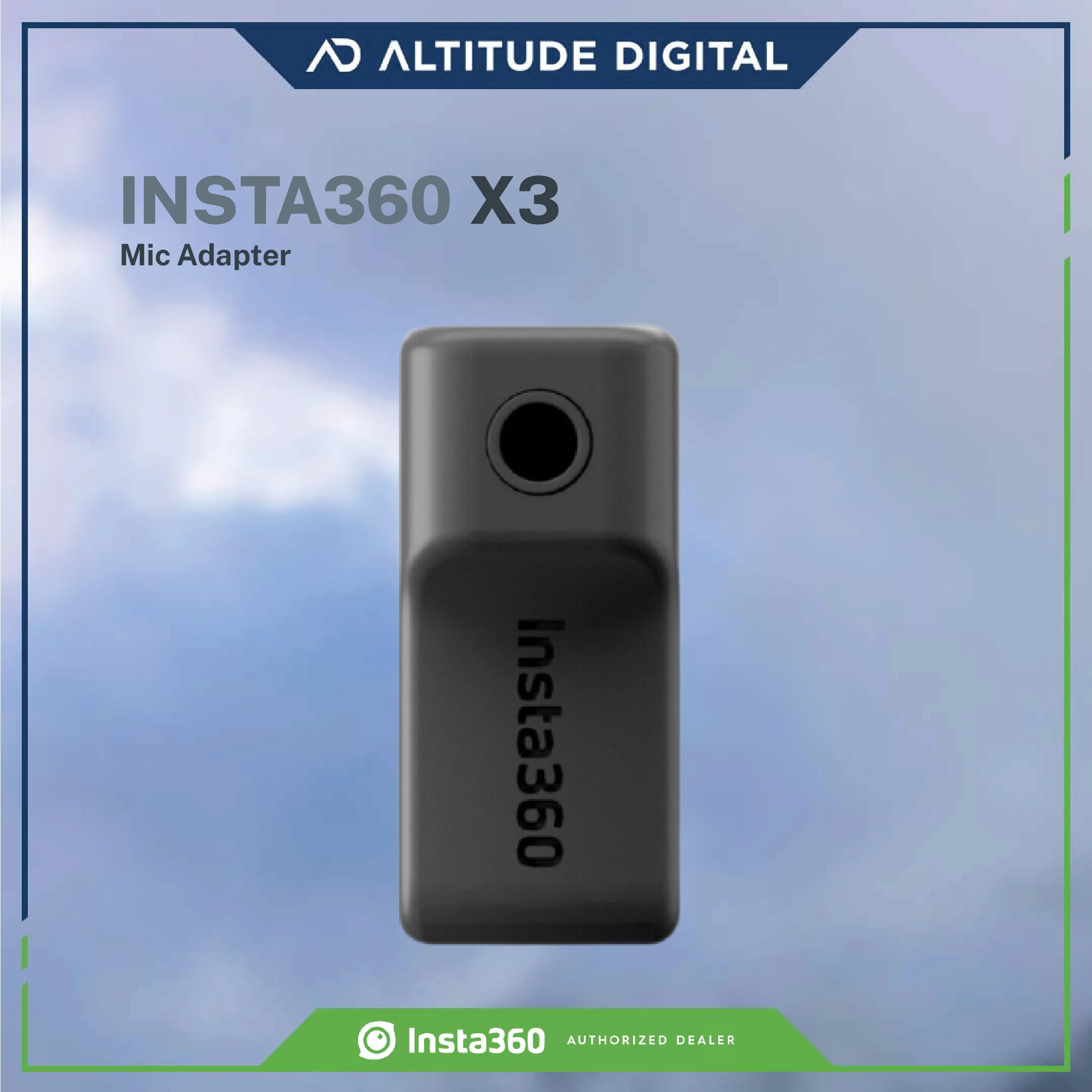 Insta360 Microphone Adapter for X3 - Image 5
