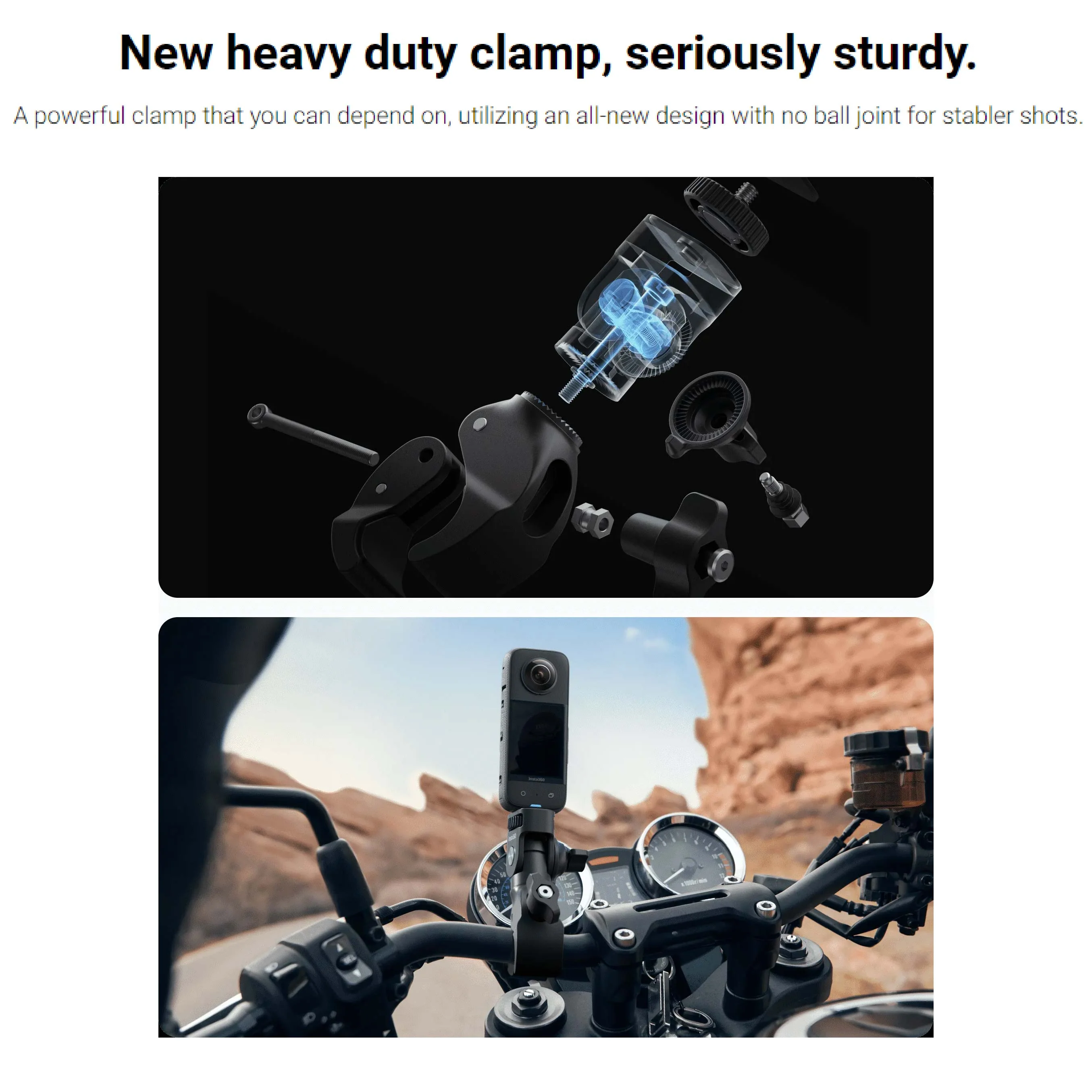 Insta360 Motorcycle Mount Bundle Standard (New Version) - Image 5