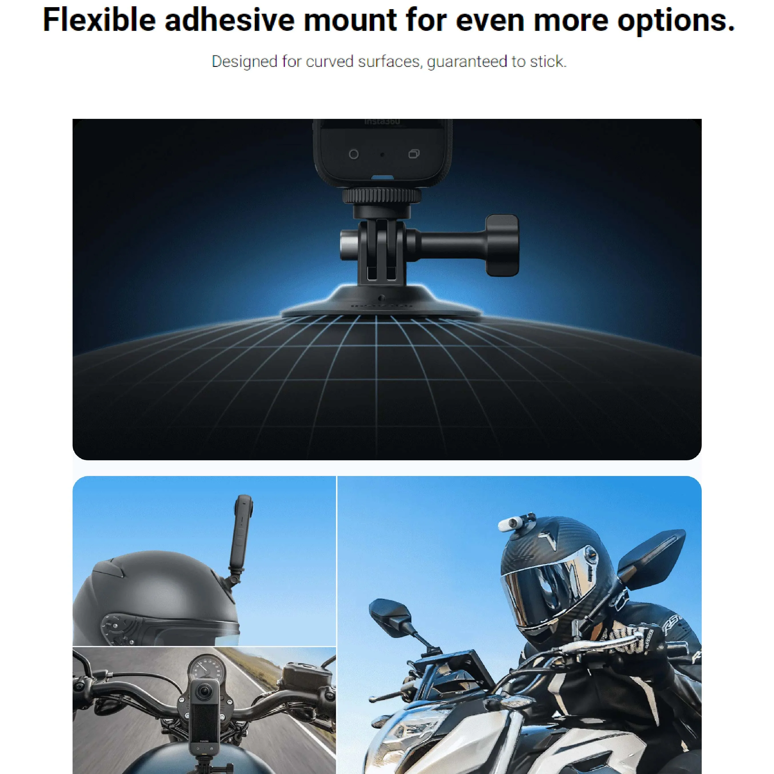 Insta360 Motorcycle Mount Bundle Standard (New Version) - Image 6