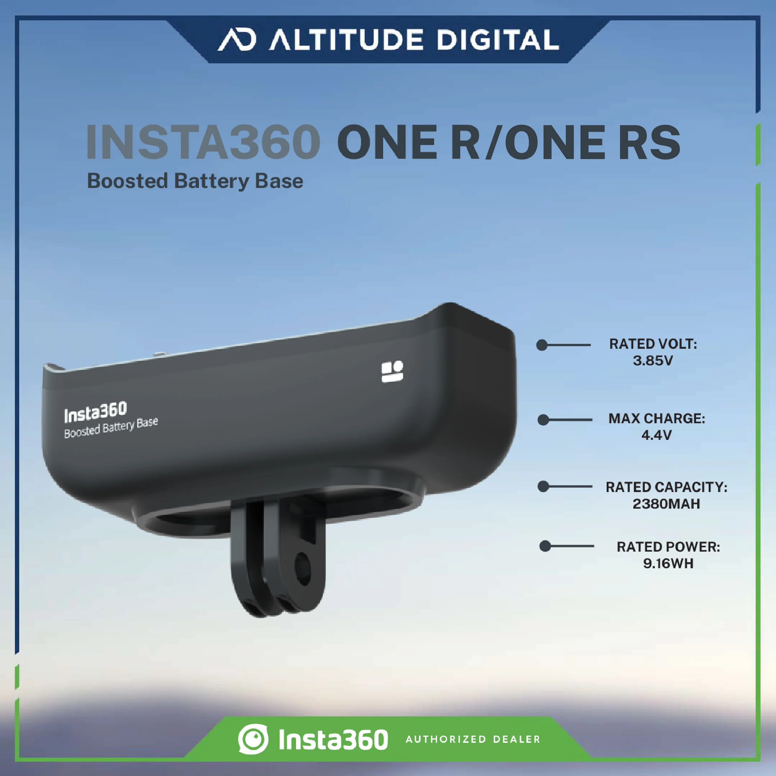Insta360 One R/RS Boosted Battery Base - Image 6