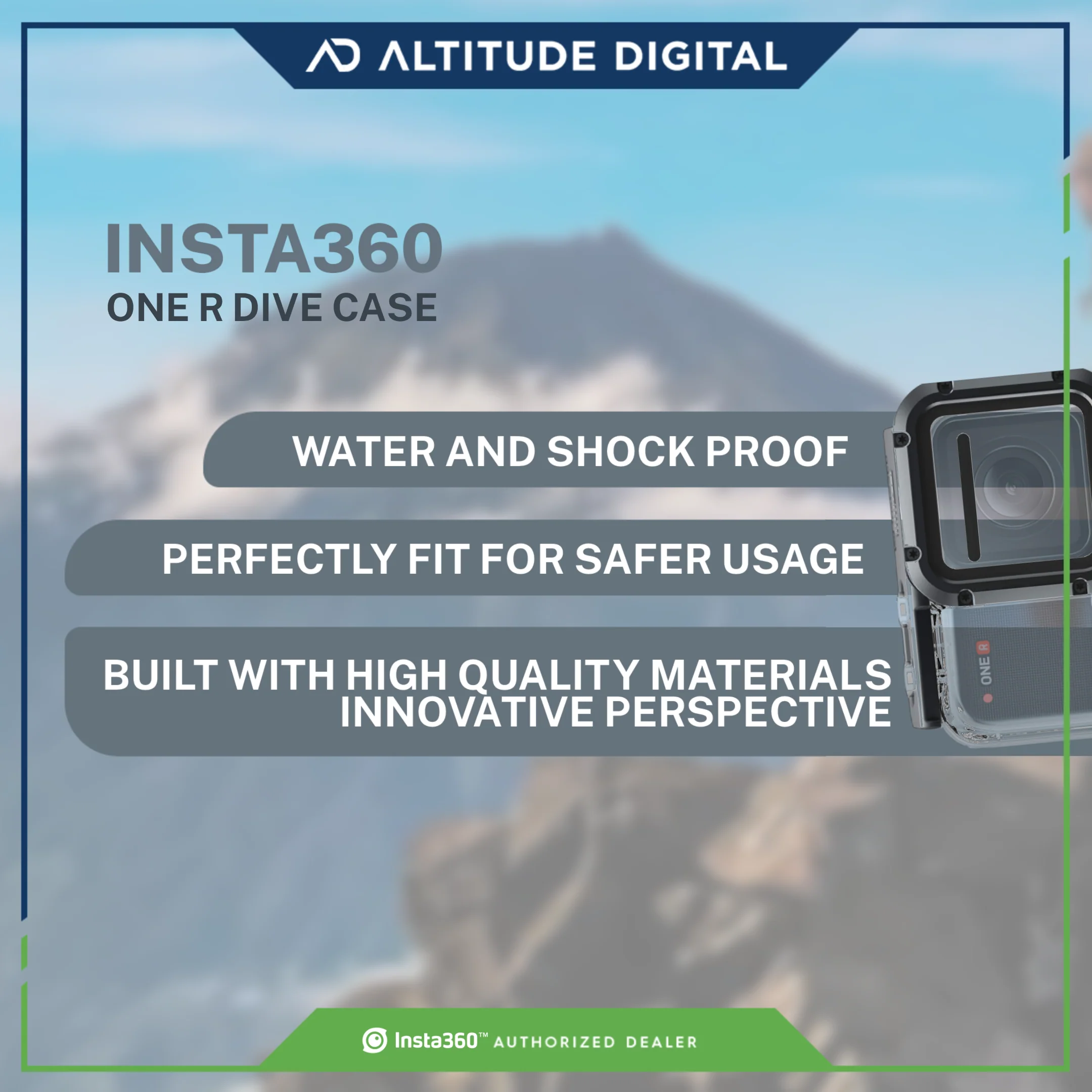 Insta360 ONE R Dive Case for 4K Wide Angle Mod - Image 8