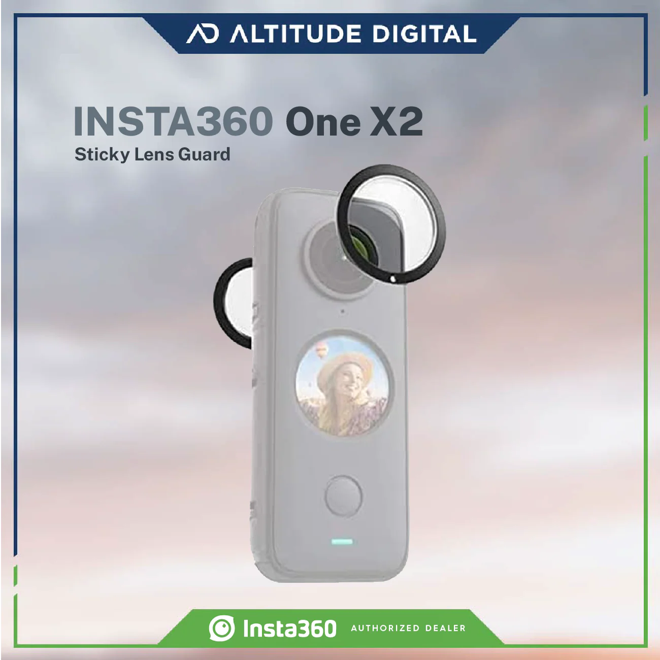 Insta360 ONE X2 Sticky Lens Guards - Image 4