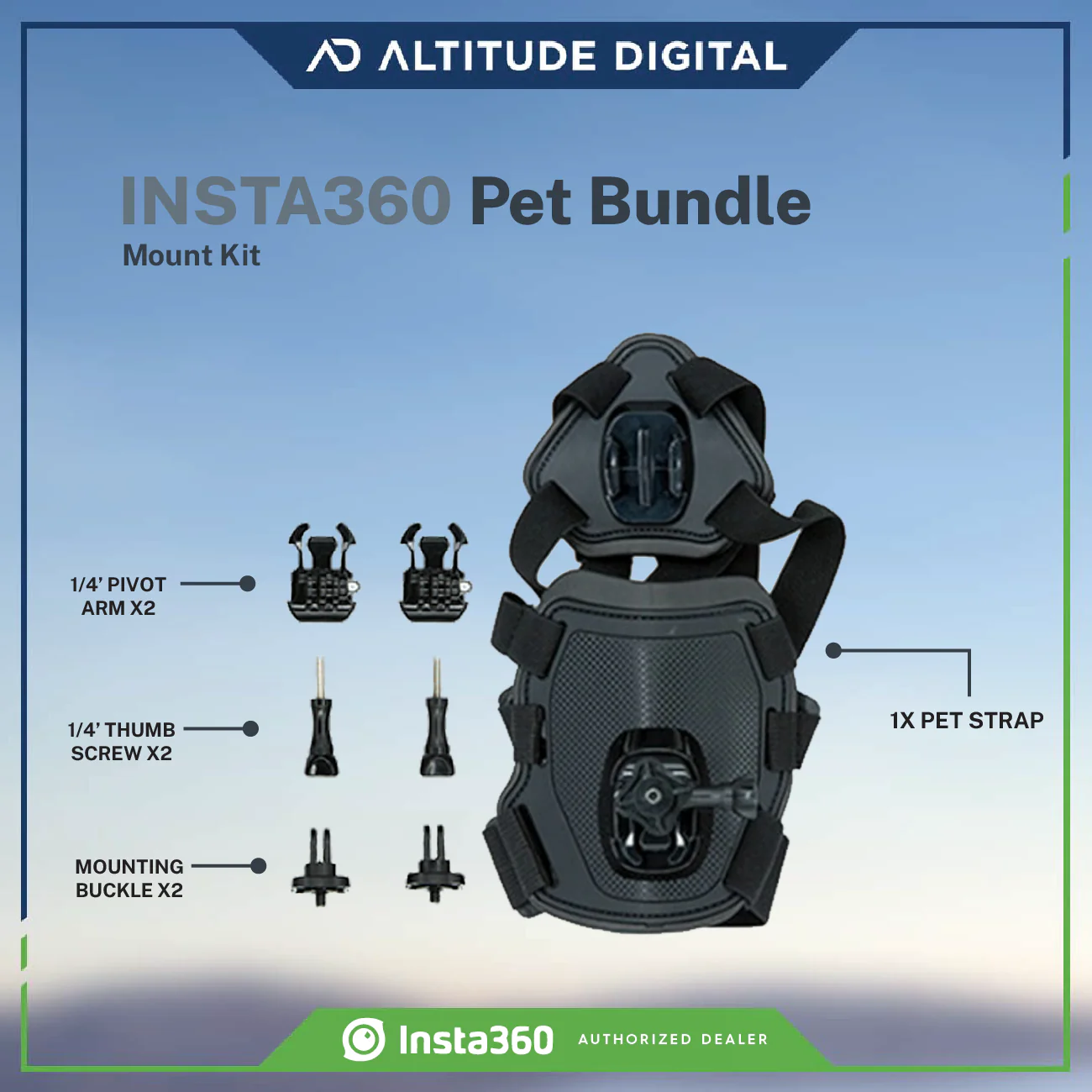 Insta360 Pet Bundle for ONE, ONE X2, ONE R, ONE X - Image 5