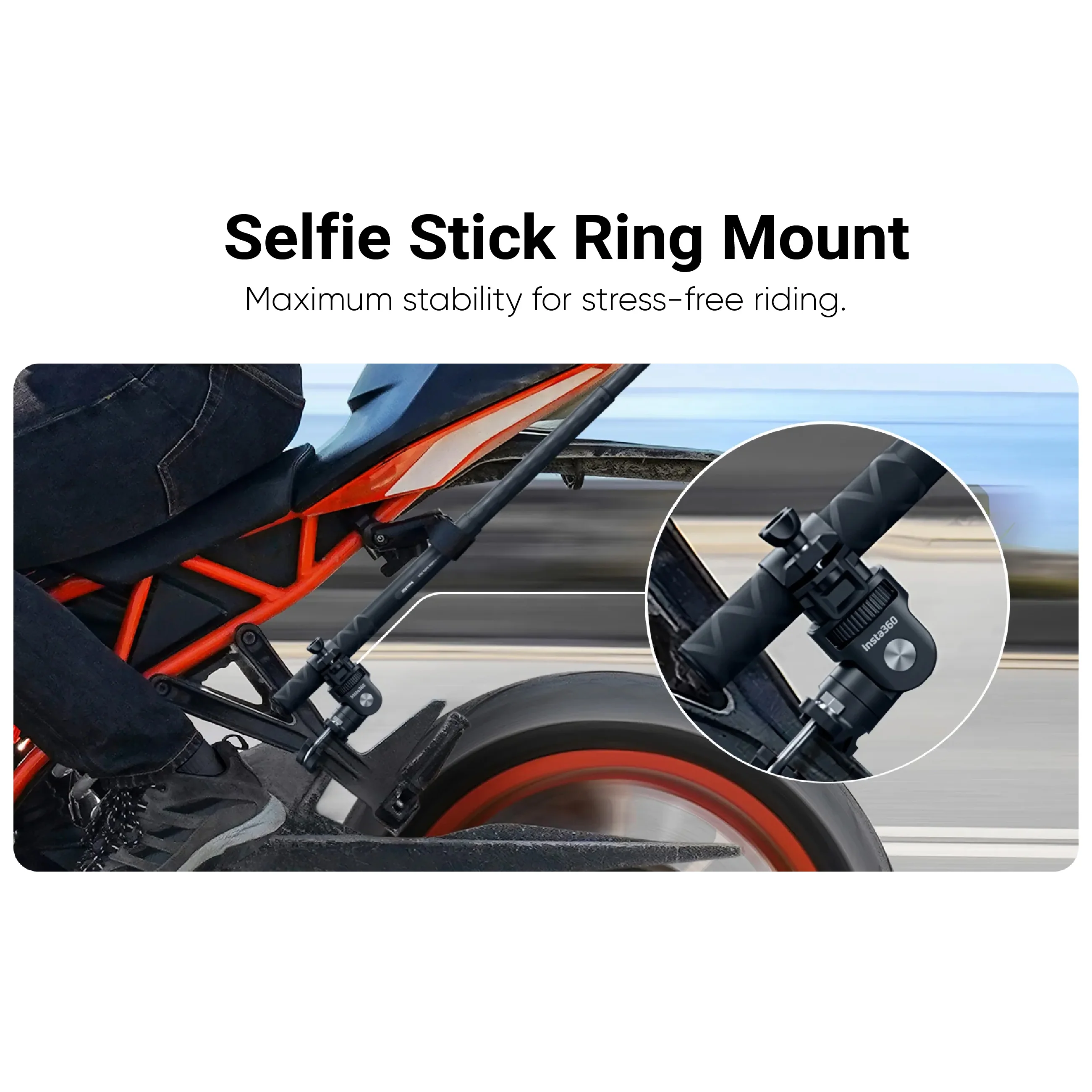 Insta360 Selfie Stick Ring Mount - Image 2