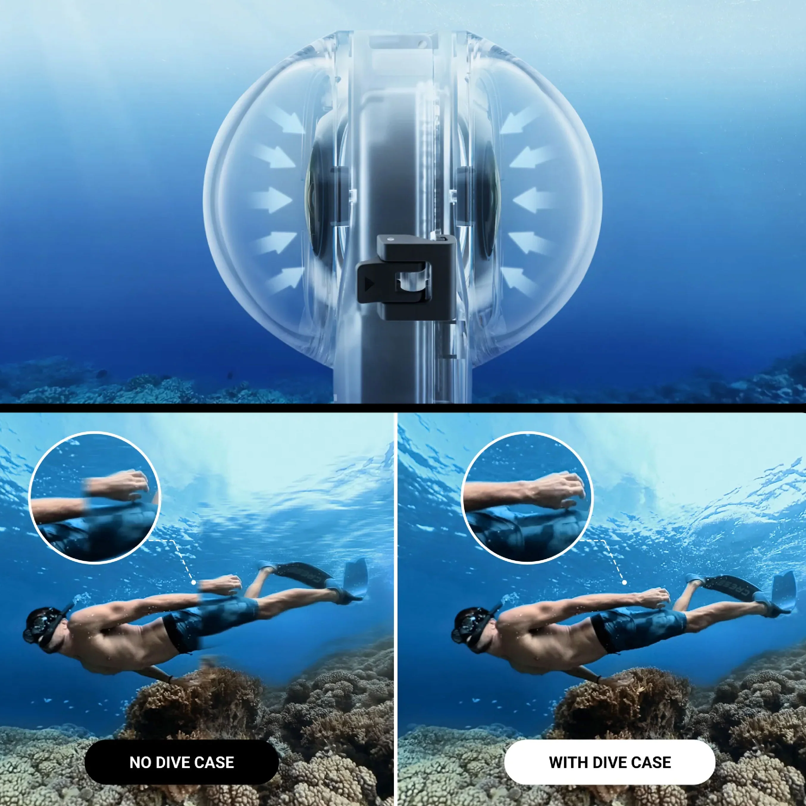 Insta360 X3 Invisible Dive Case - Image 4