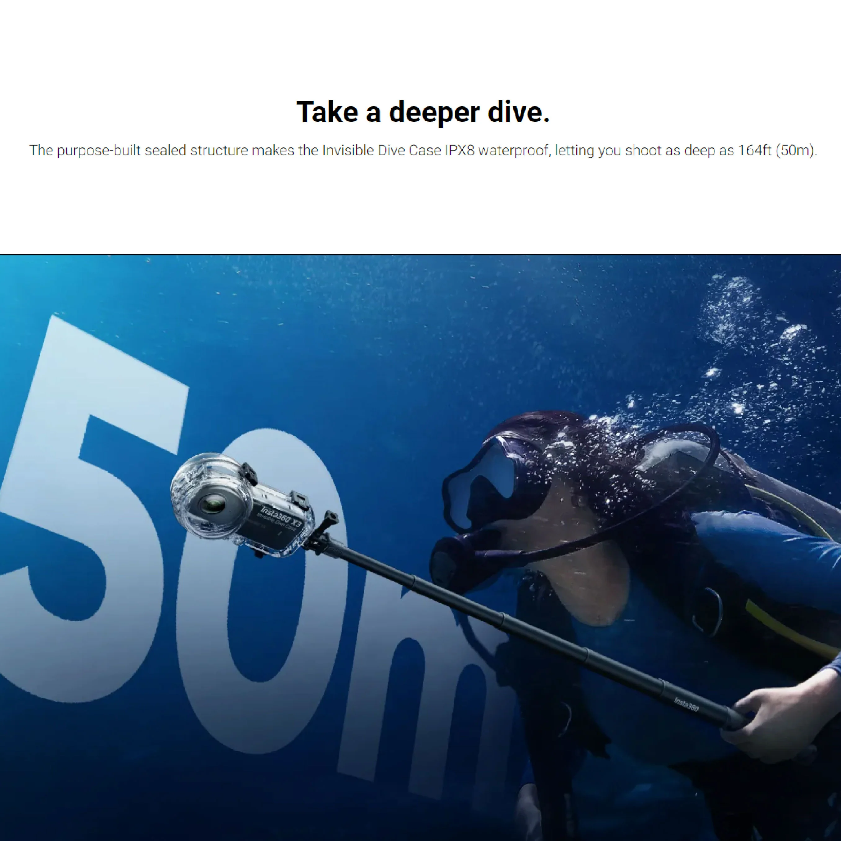 Insta360 X3 Invisible Dive Case - Image 5