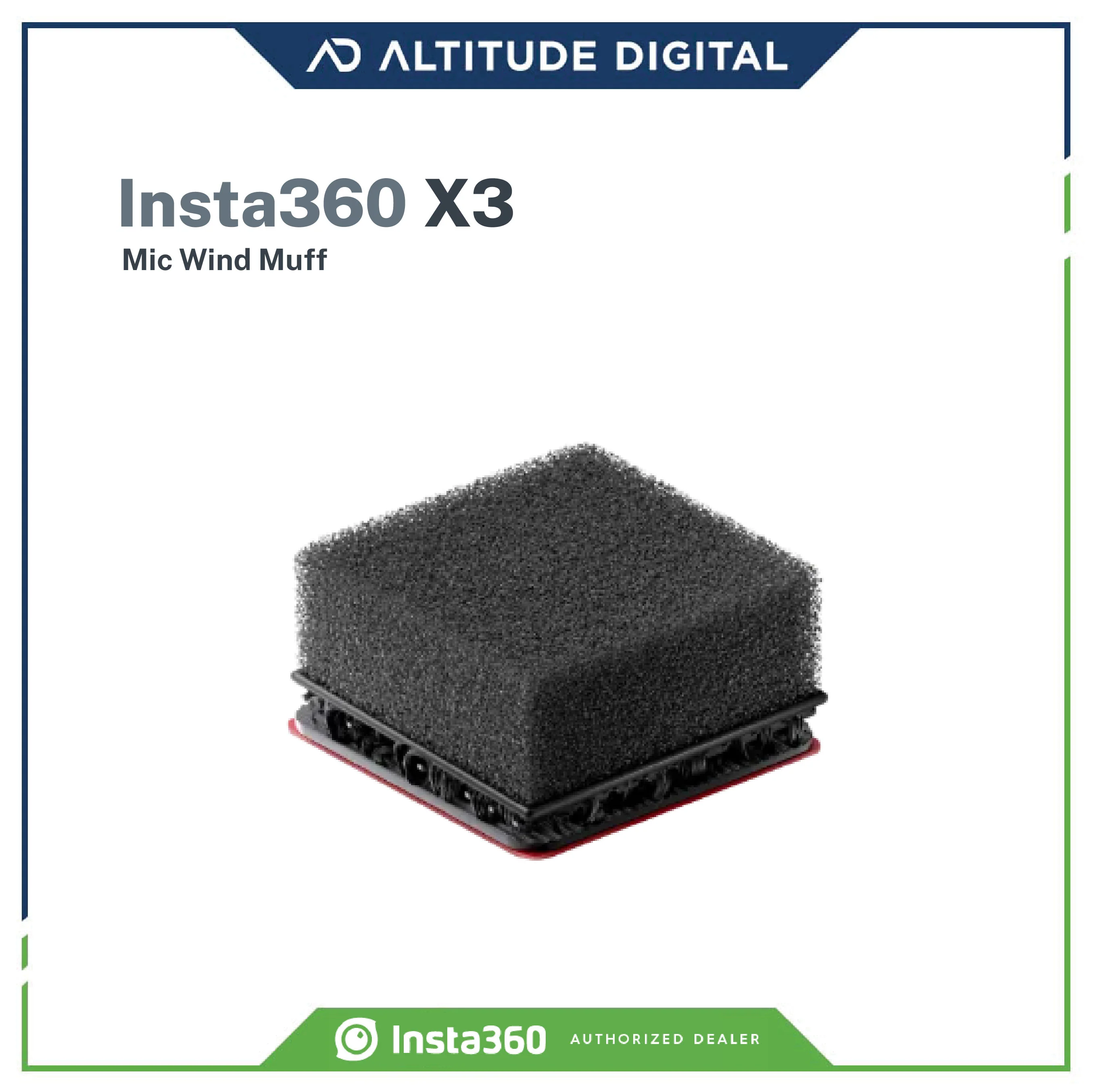 Insta360 X3 Mic Wind Muff - Image 3