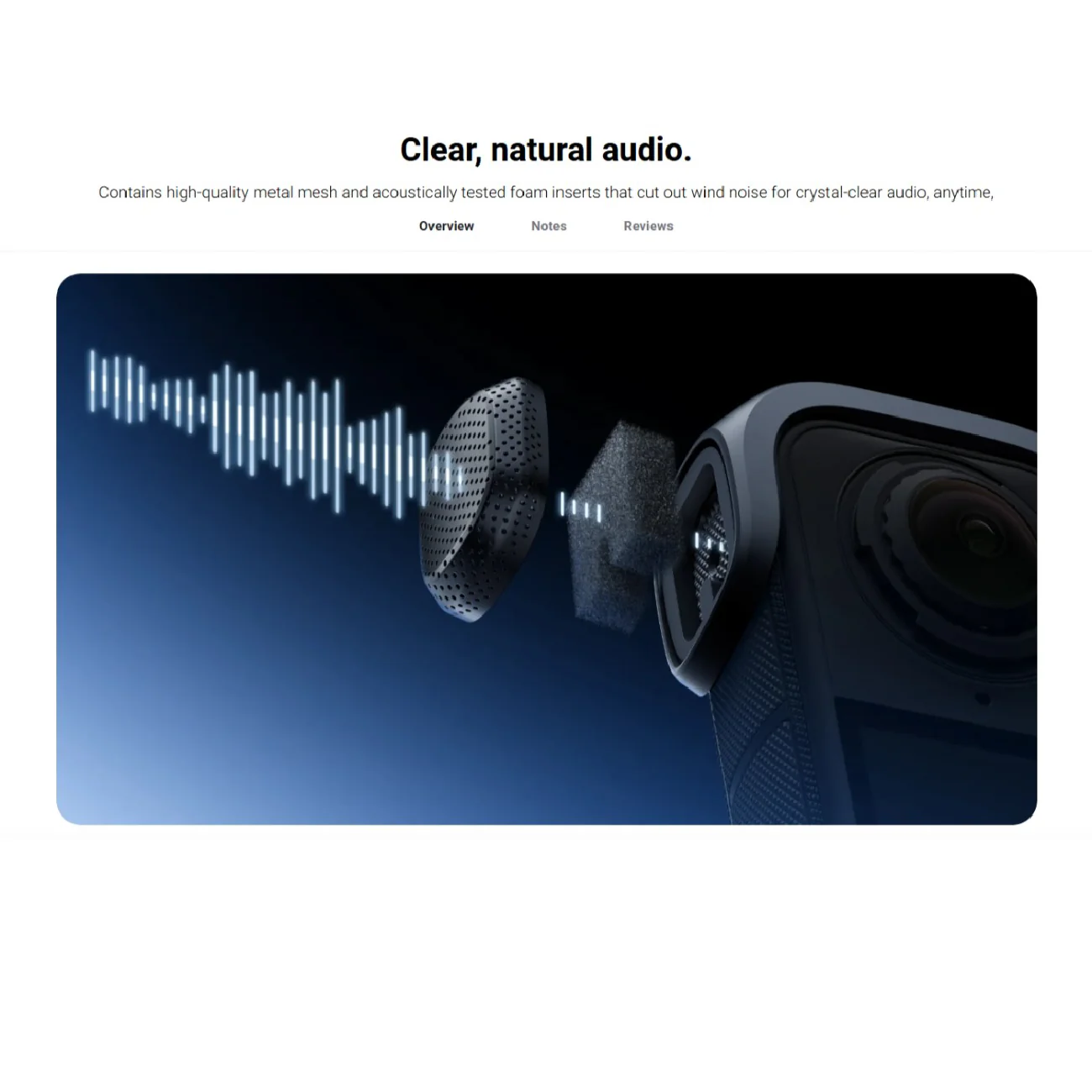 Insta360 X4 Air Mic Windshield - Image 4