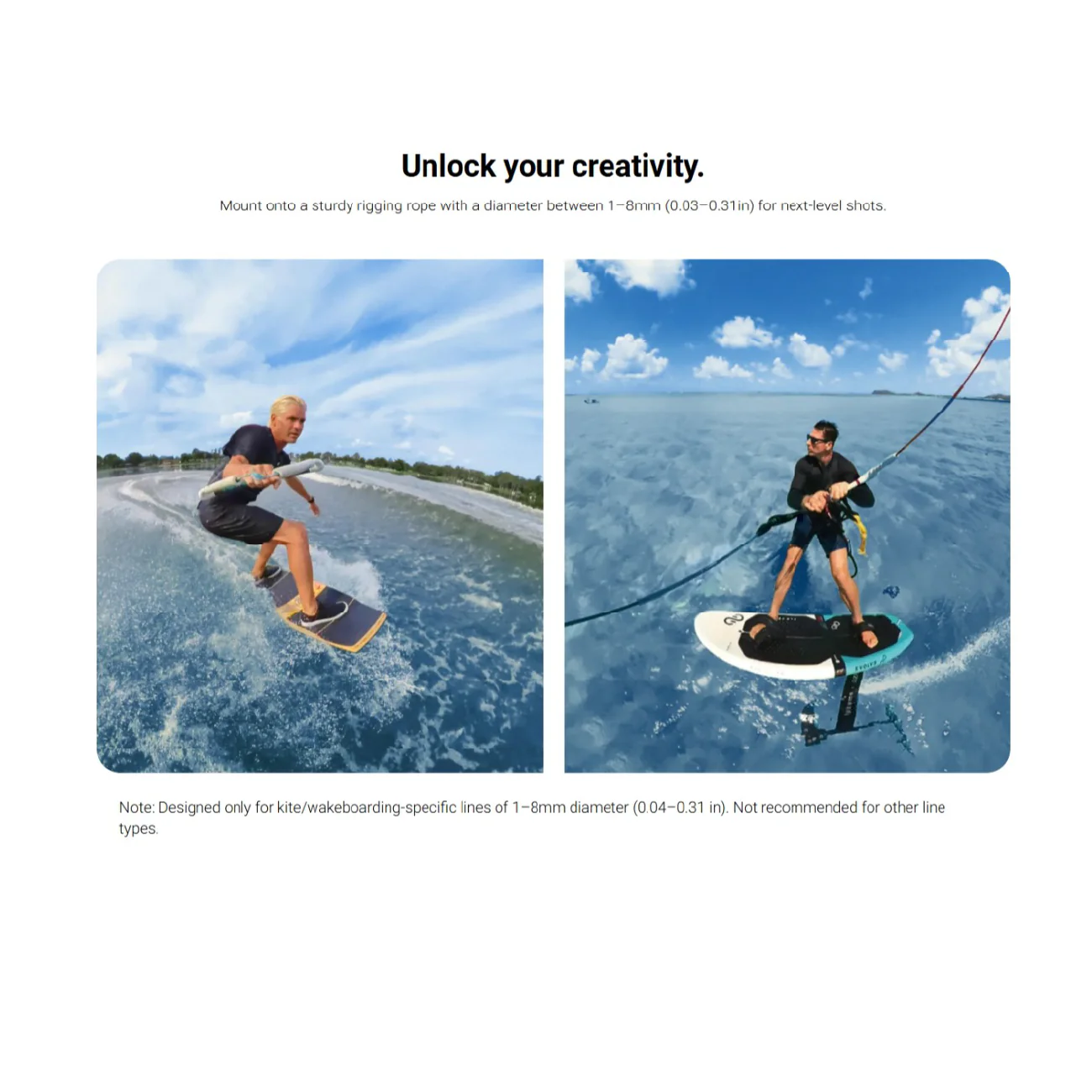 Insta360 X4 Air Water Sports Rope Mount - Image 3