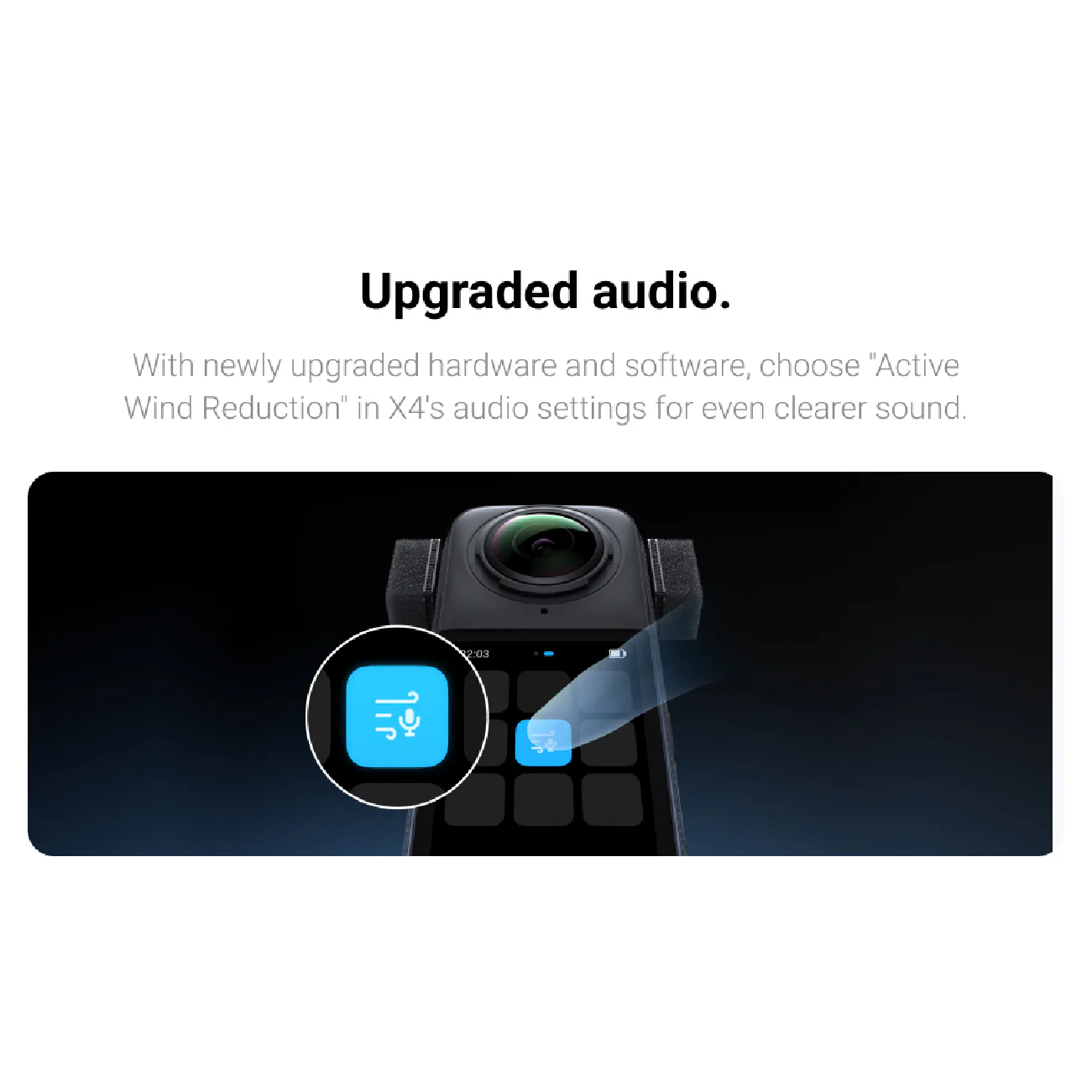 Insta360 X4/ X3 Mic Wind Muff - Image 4