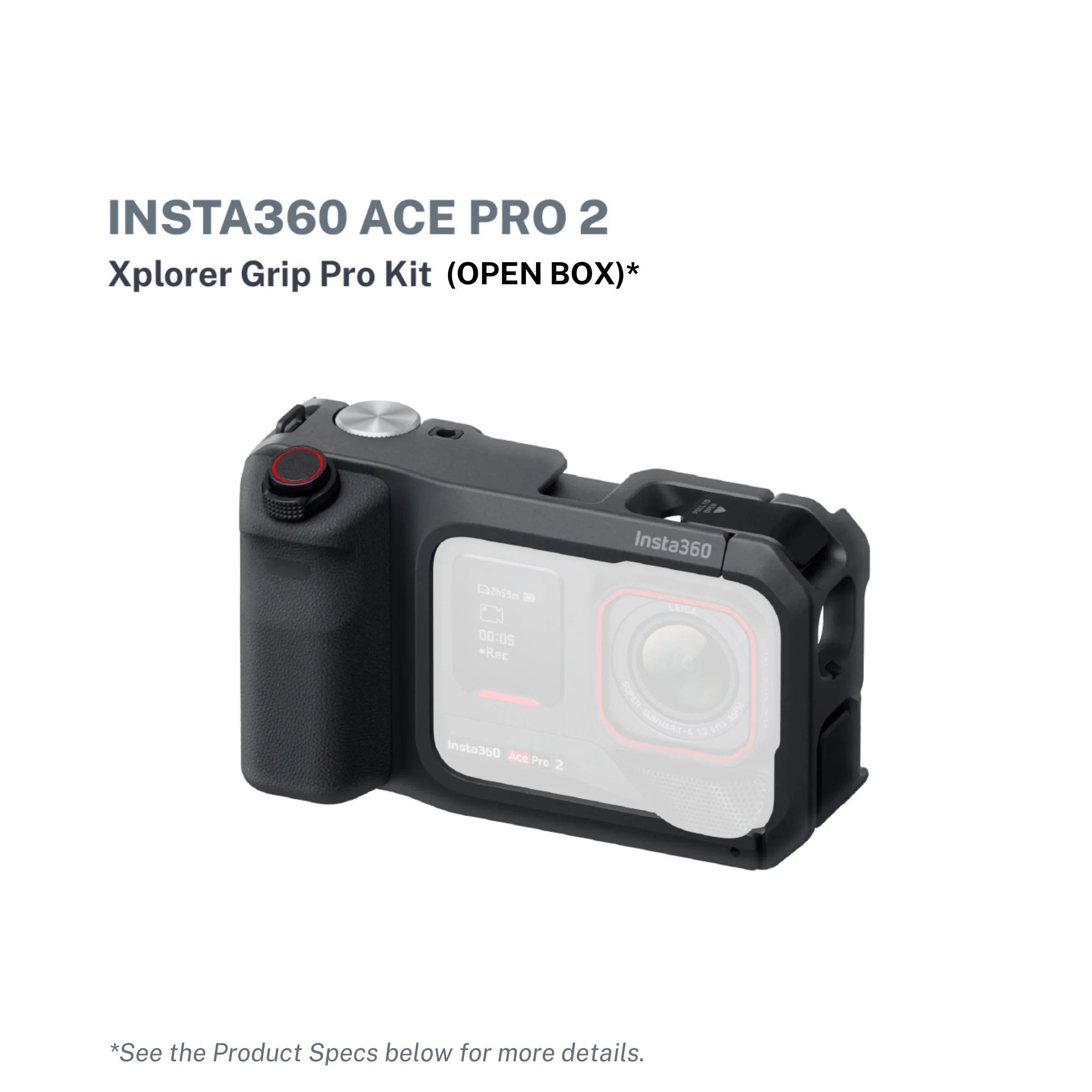 Insta360 Xplorer Grip Pro Kit (Open Box)