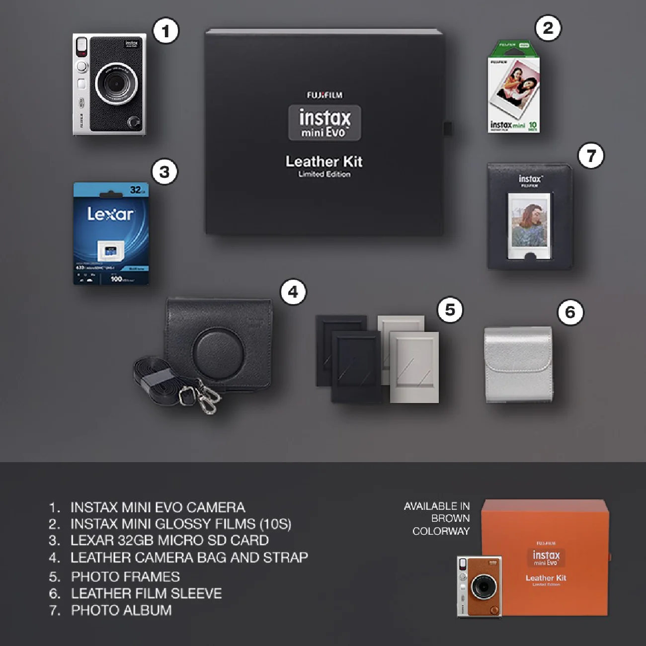 Instax Mini Evo Leather Kit - Image 10