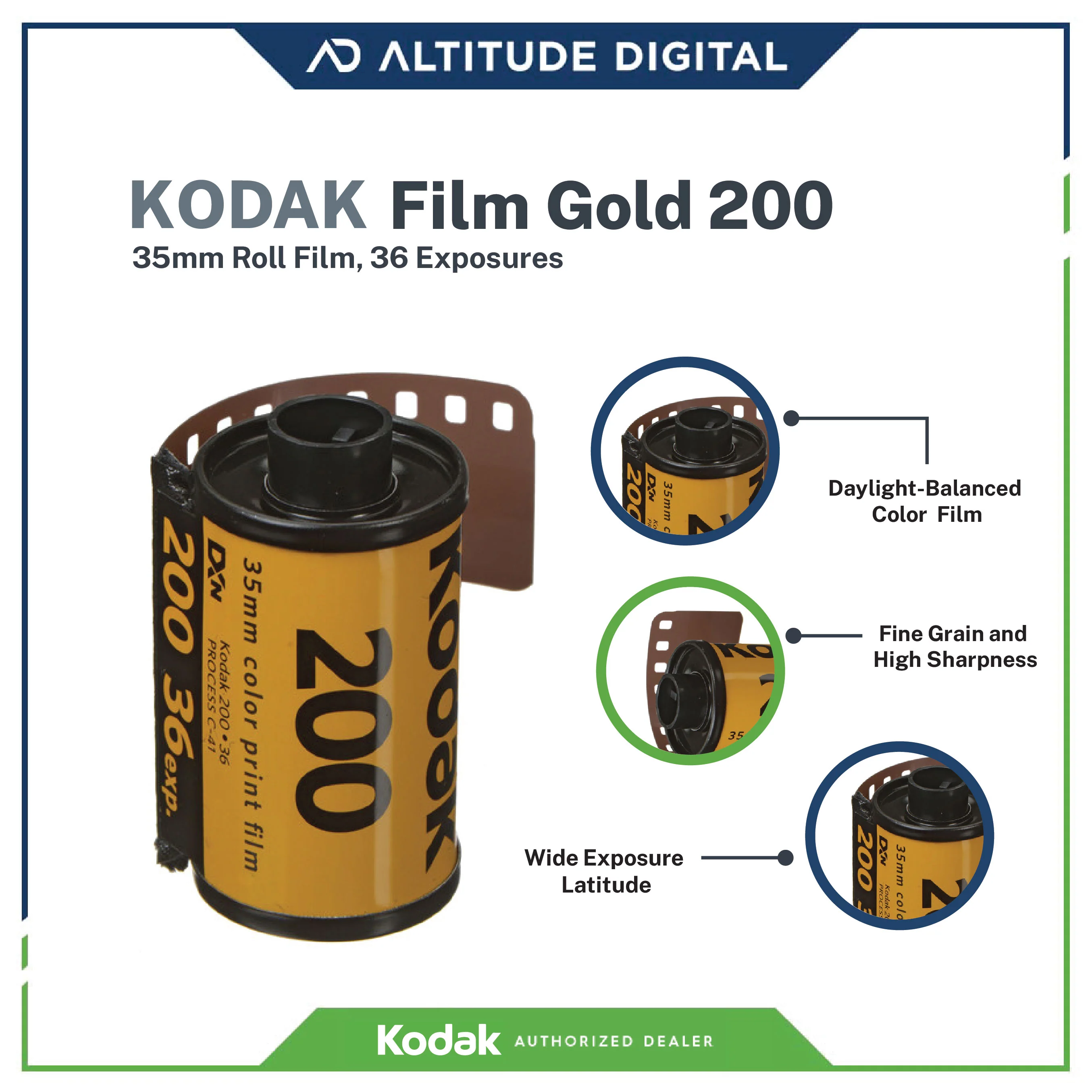 Kodak Film Gold 200 Color Film Roll - Image 6