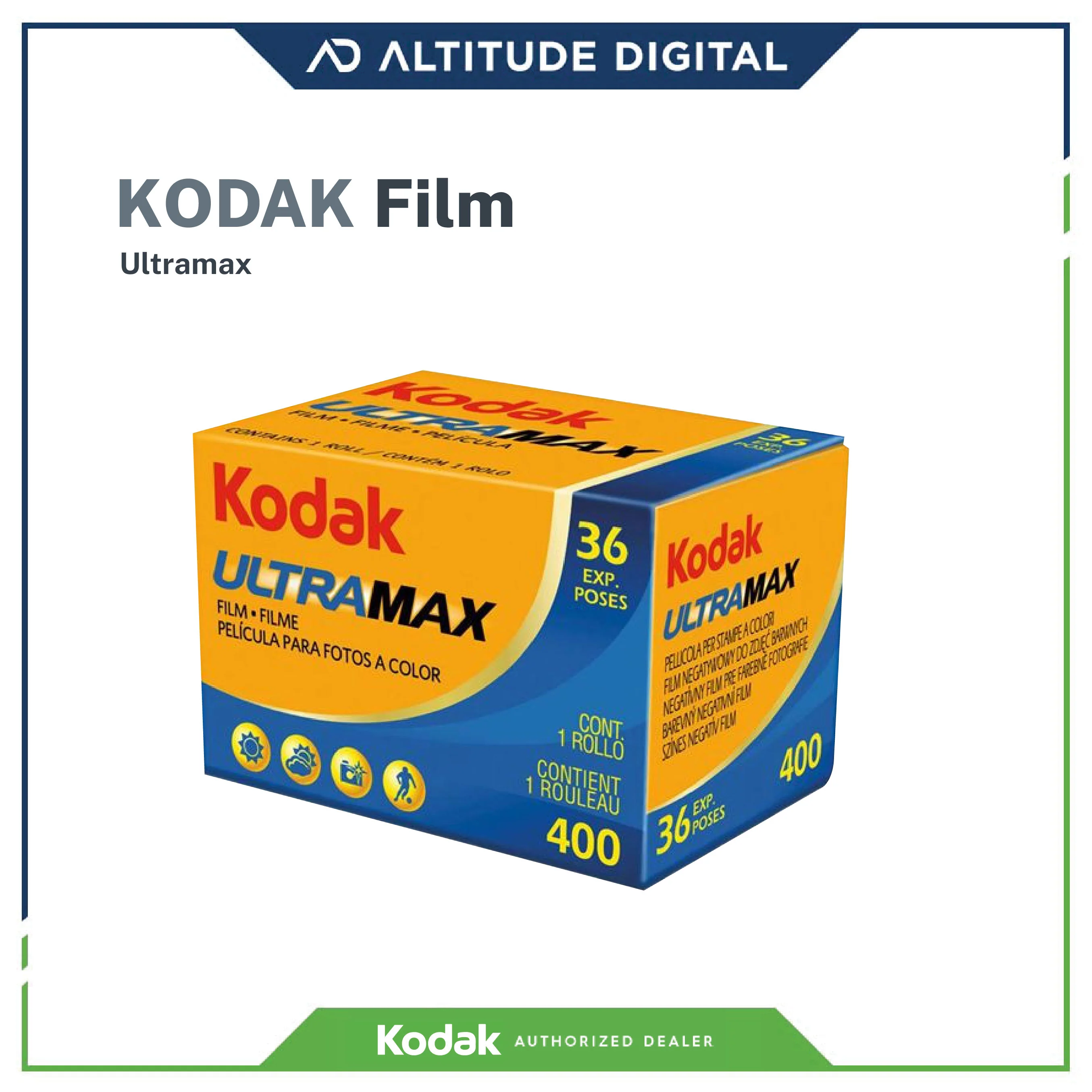 Kodak Film Ultramax 400 Color Negative Film - Image 2