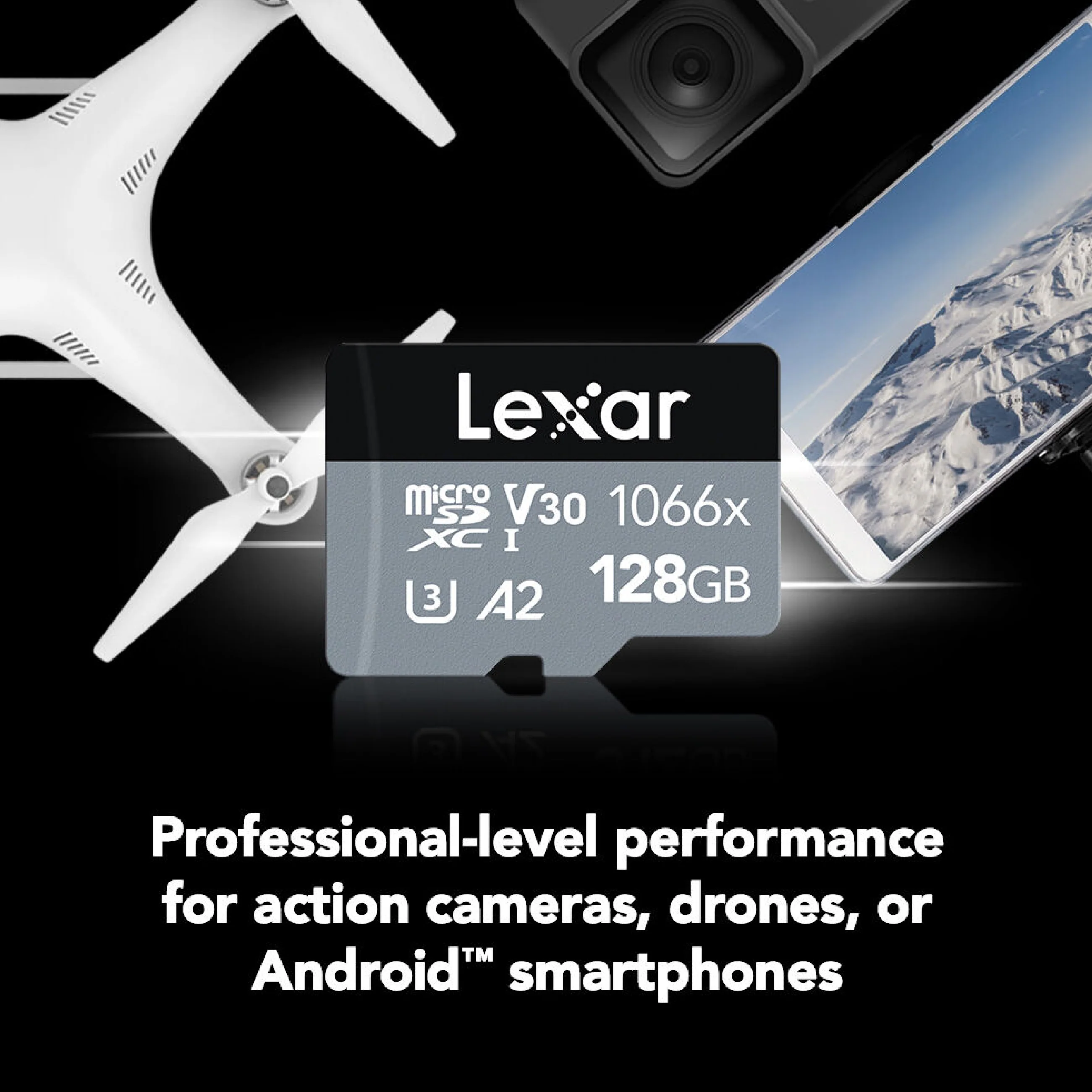Lexar Professional 128GB 1066X microSDXC UHS-I - Image 2