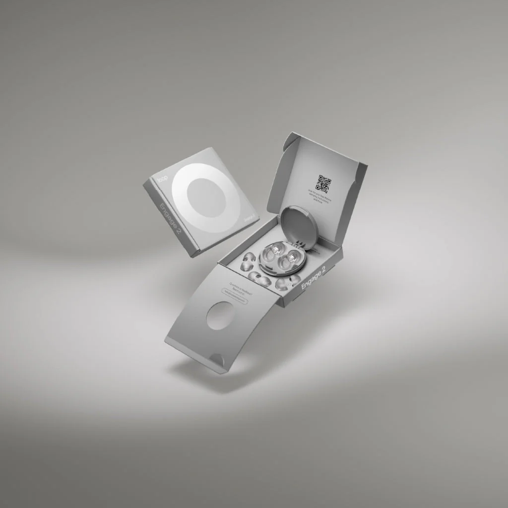 LOOP Engage 2 Clear Earplugs - Image 5