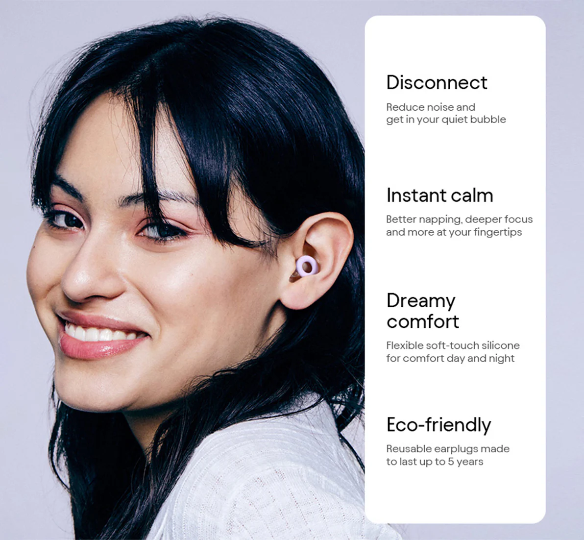 LOOP Quiet 2 Black Earplugs - Image 3