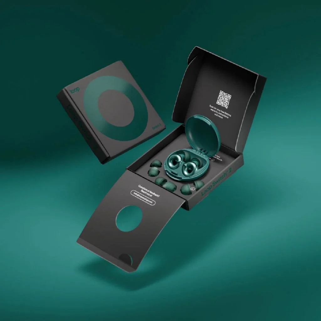 LOOP Switch 2 Emerald Earplugs - Image 7