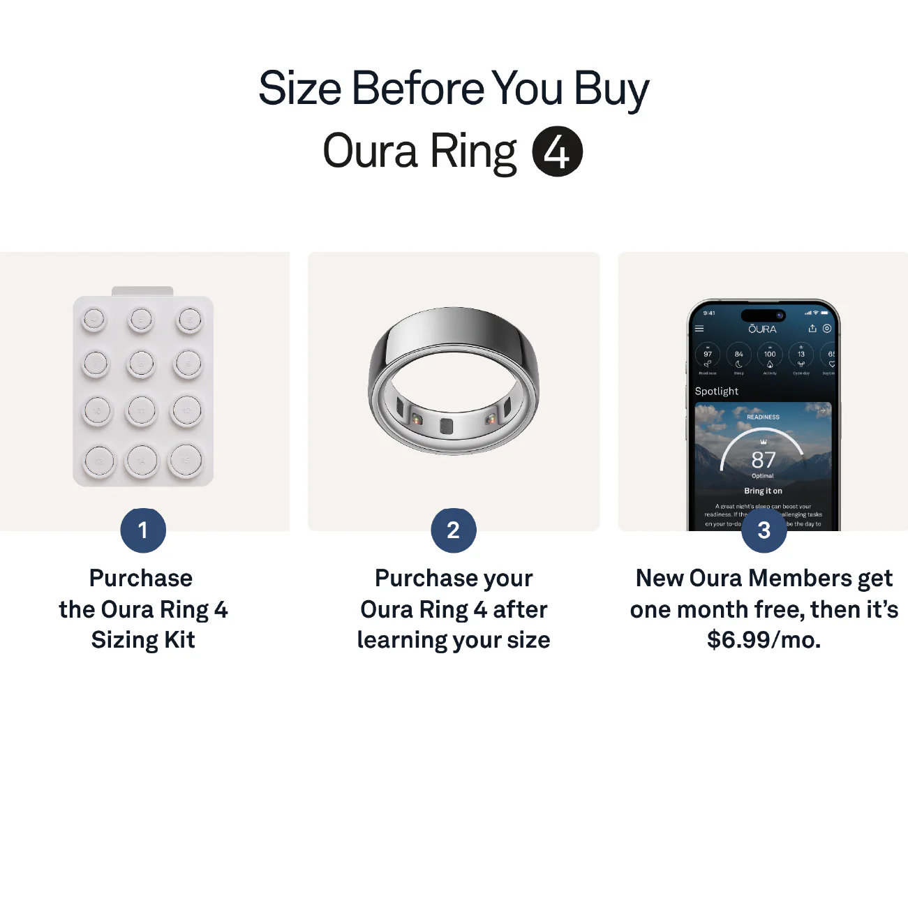Oura Ring 4 Silver - Image 5
