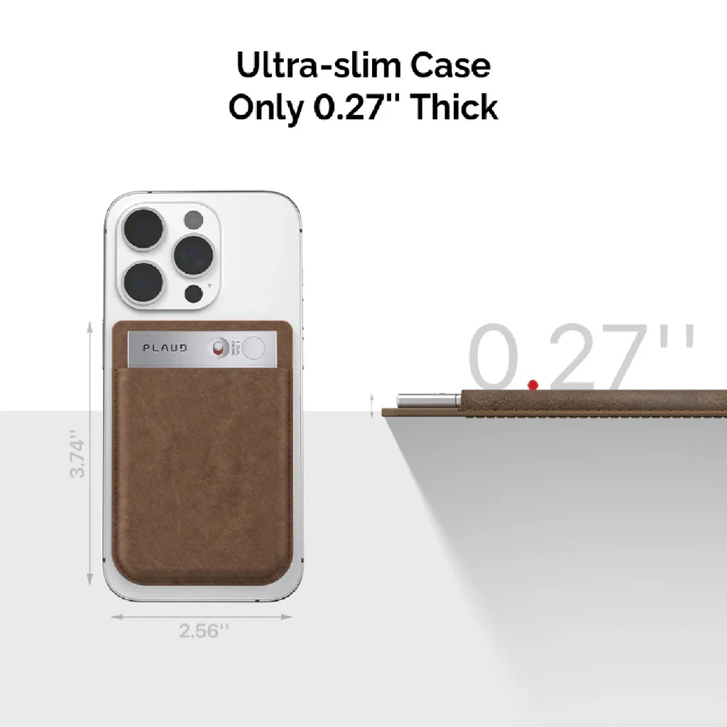 Plaud Note Magnetic Case- Brown - Image 5