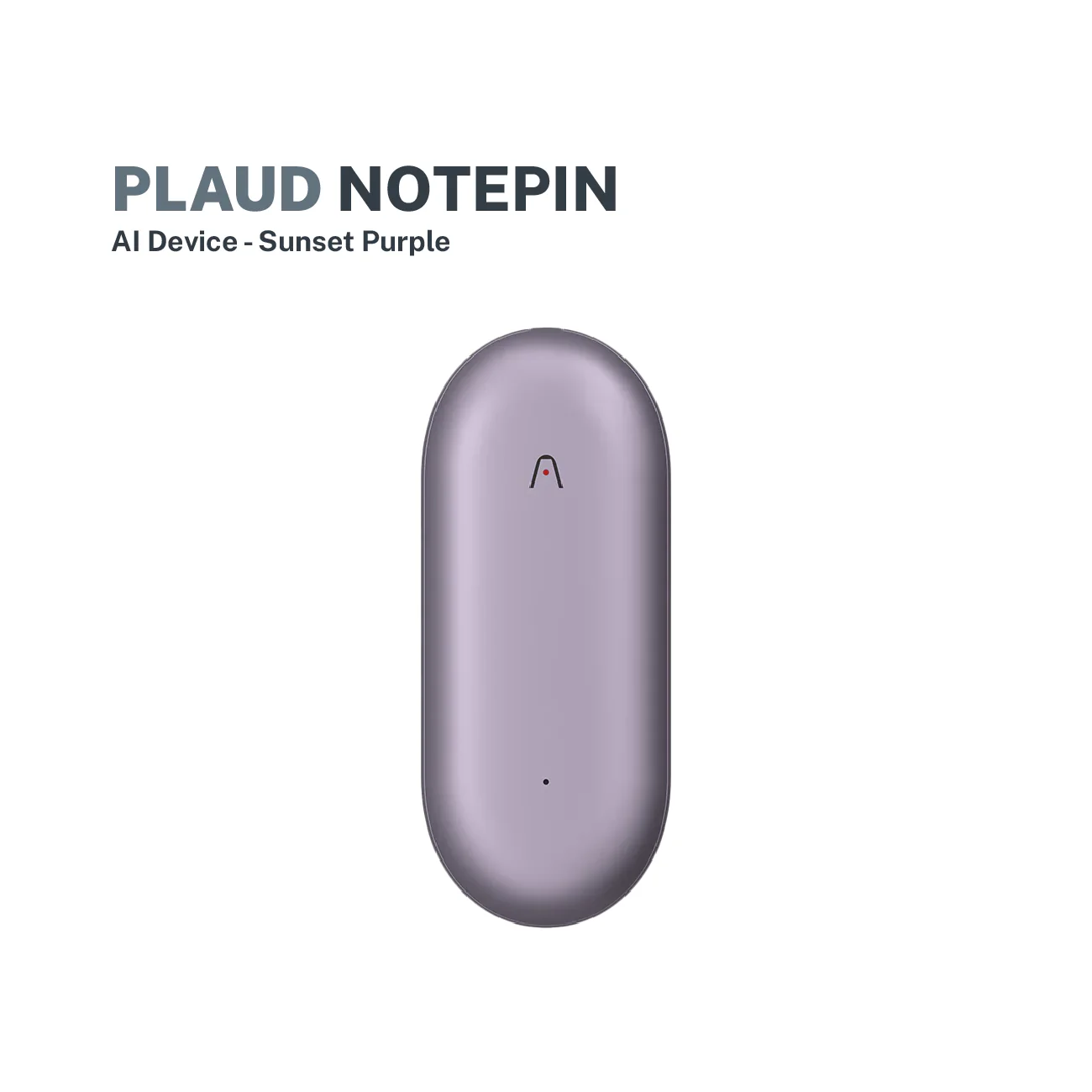 Plaud NotePin- Sunset Purple