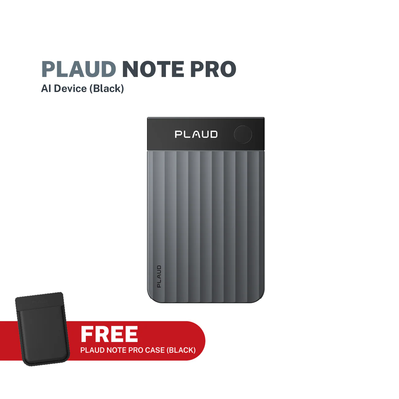 Plaud Note Pro- Black