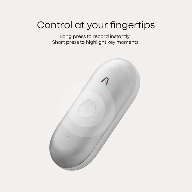 Plaud NotePin S- Silver - Image 2