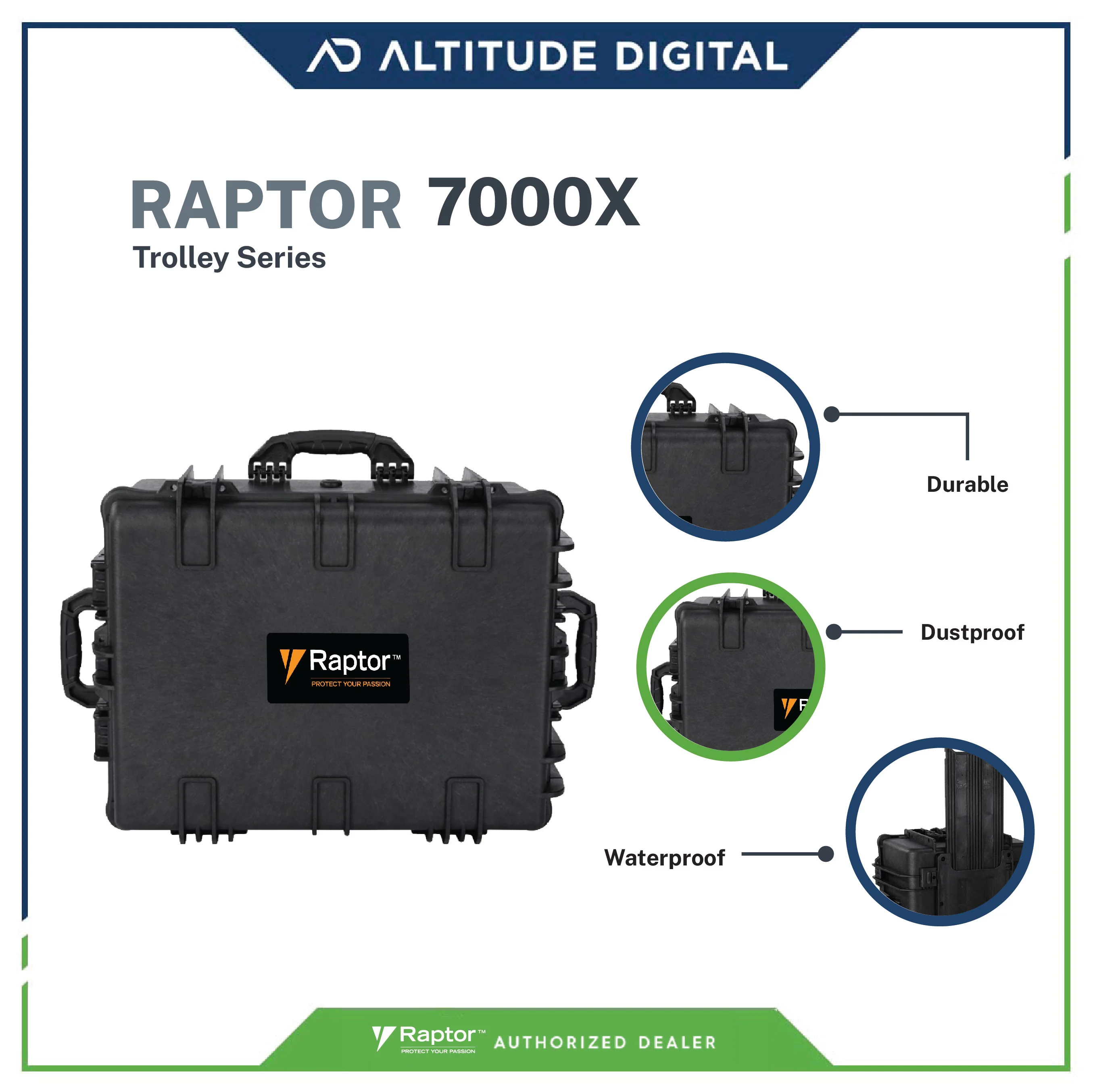 Raptor Hard Case Extreme - Trolley 7000x - Image 5