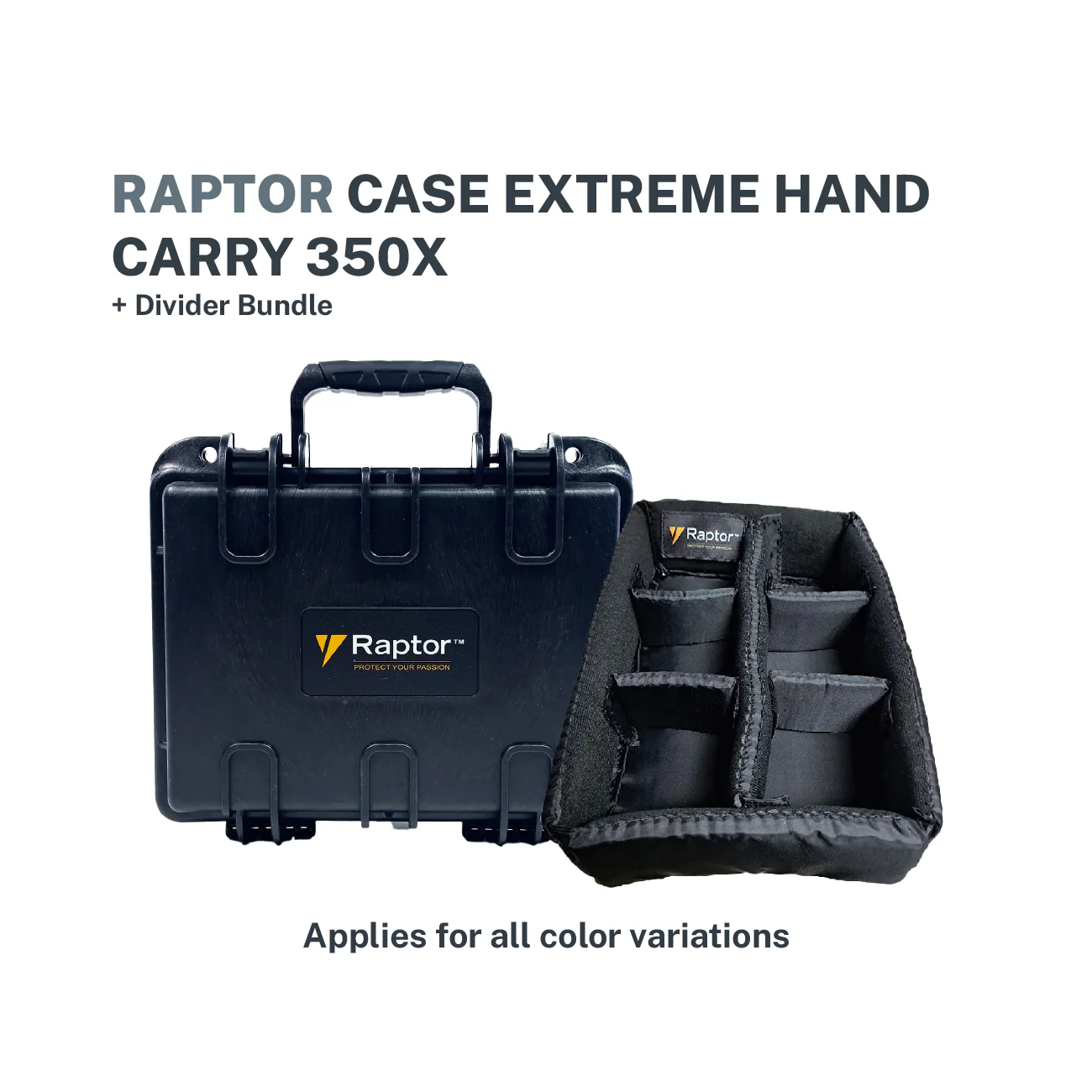 Raptor Case Extreme Hand Carry 350x + Divider Bundle - Image 2