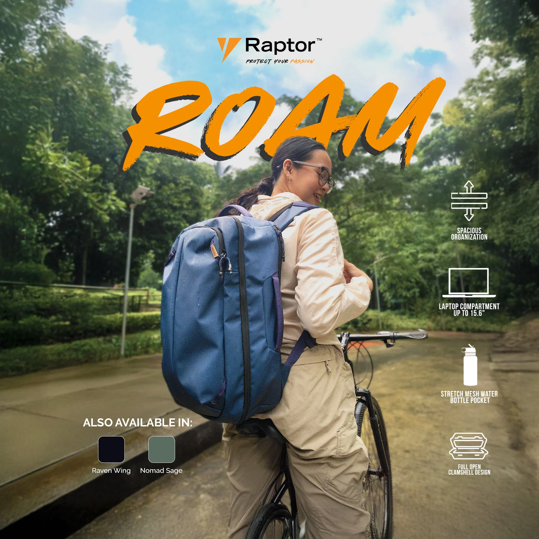 Raptor Roam Travel Backpack - Image 3