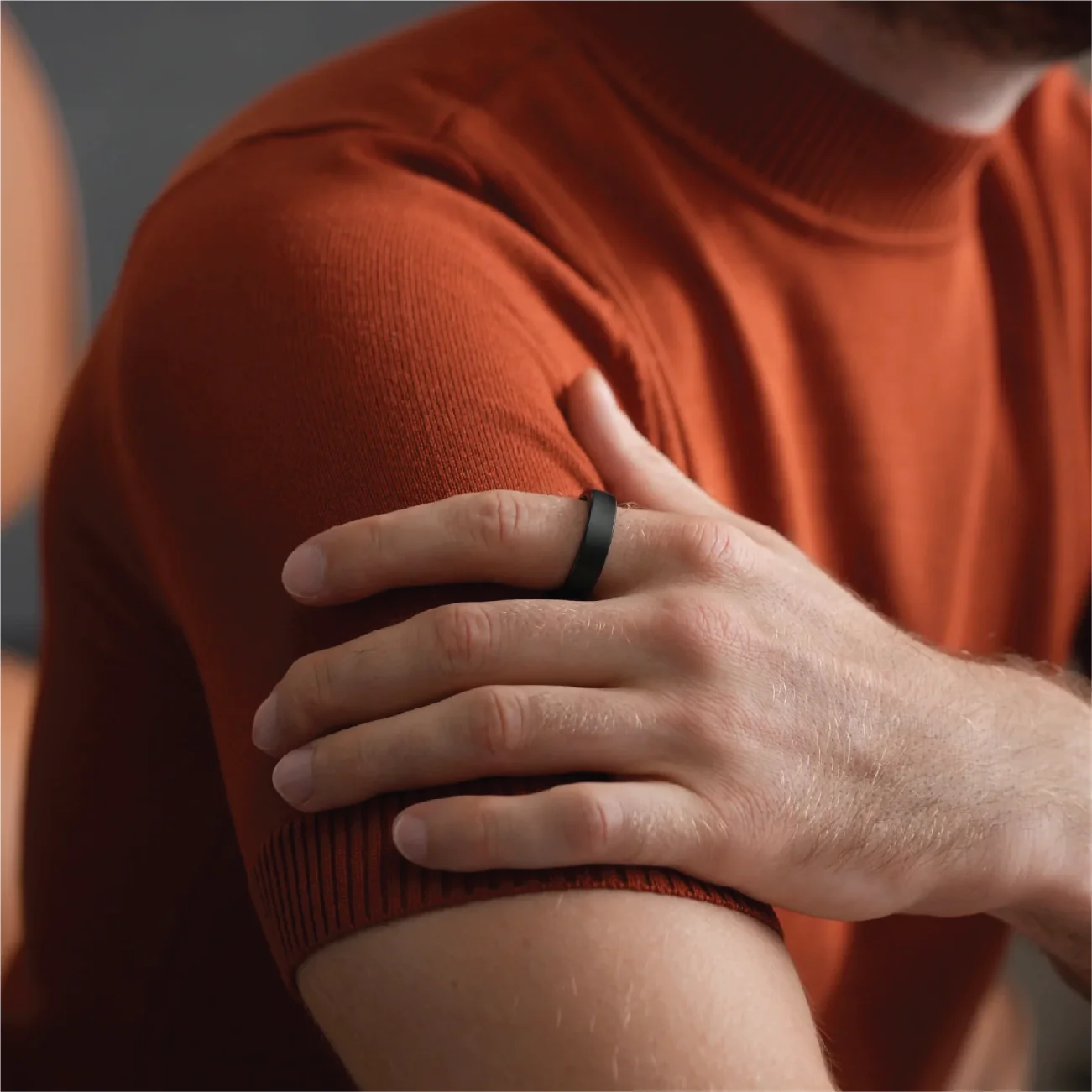 RingConn Smart Ring Gen 2 Matte Black - Image 3