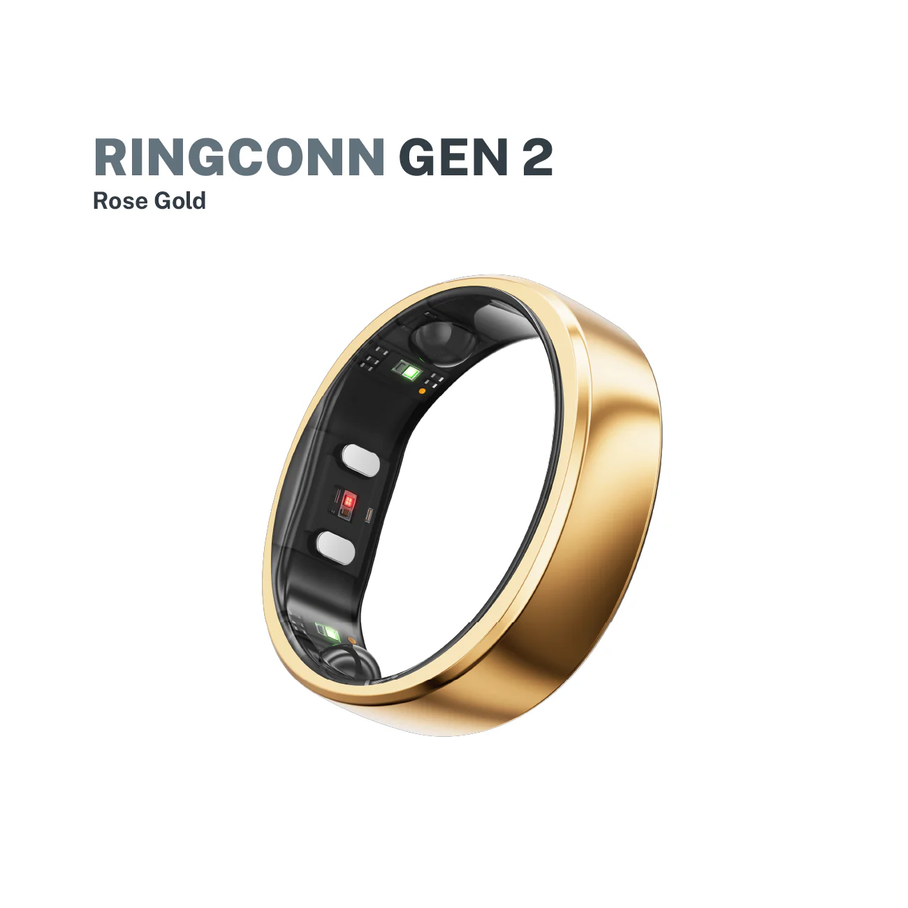 RingConn Smart Ring Gen 2 Rose Gold - Image 2