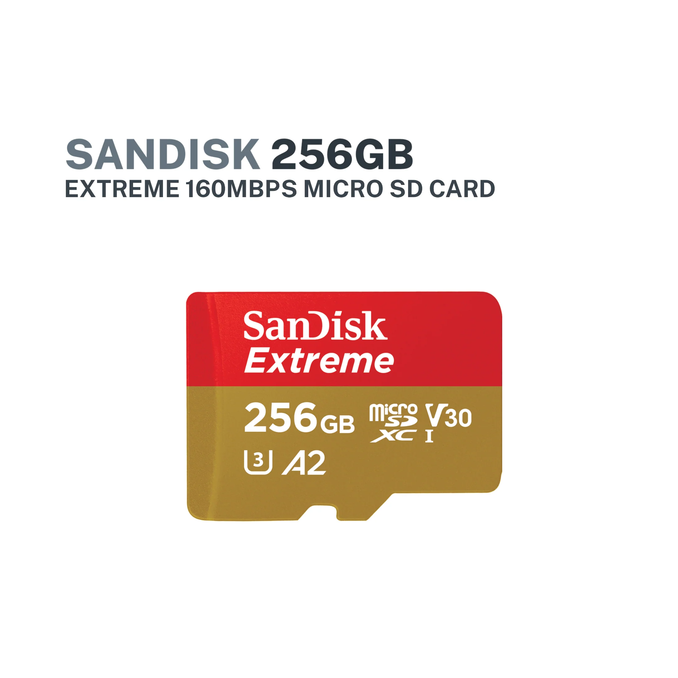 SanDisk Extreme UHS-I microSDXC Memory Card (64GB, 128GB, 256GB) - Image 3