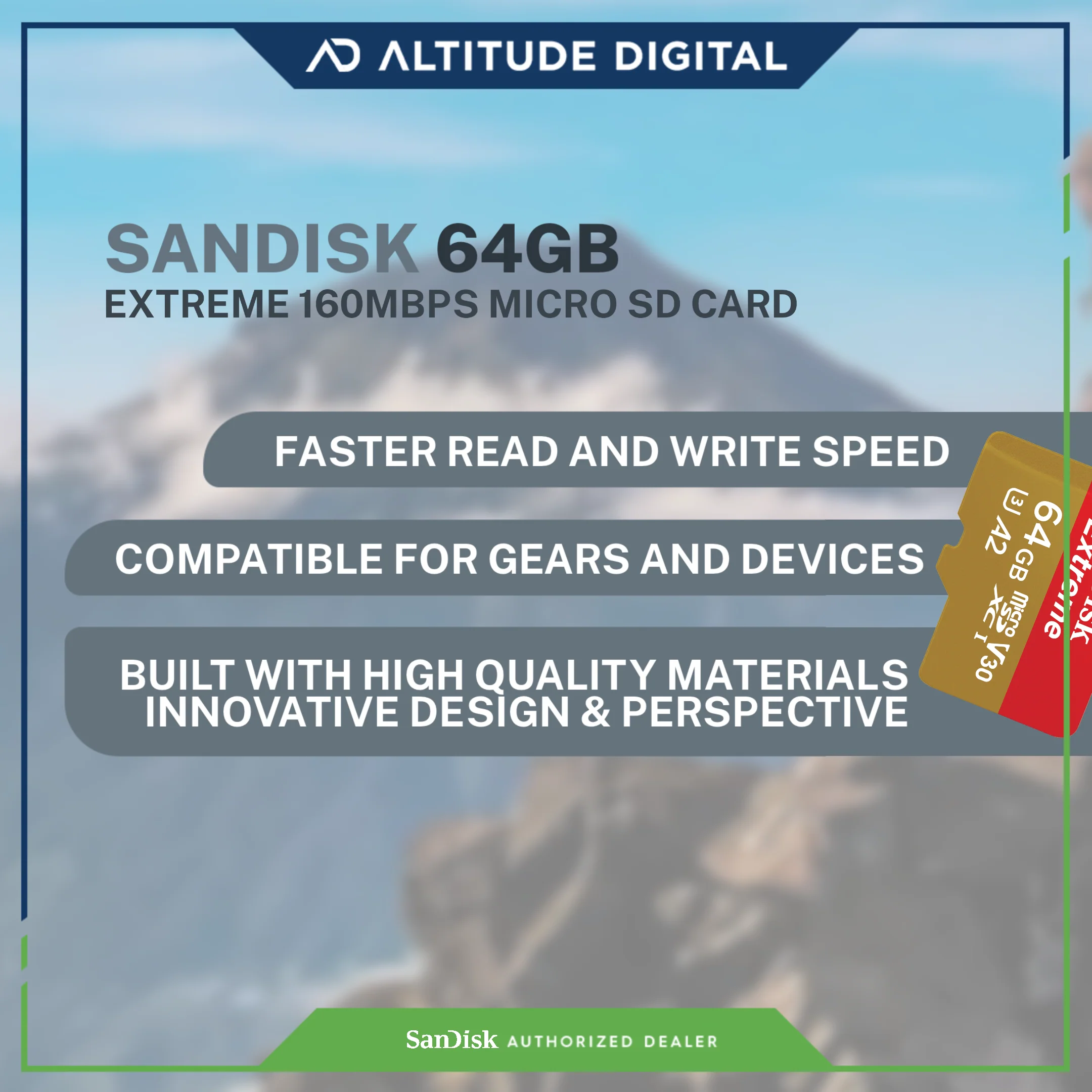 SanDisk Extreme UHS-I microSDXC Memory Card (64GB, 128GB, 256GB) - Image 8