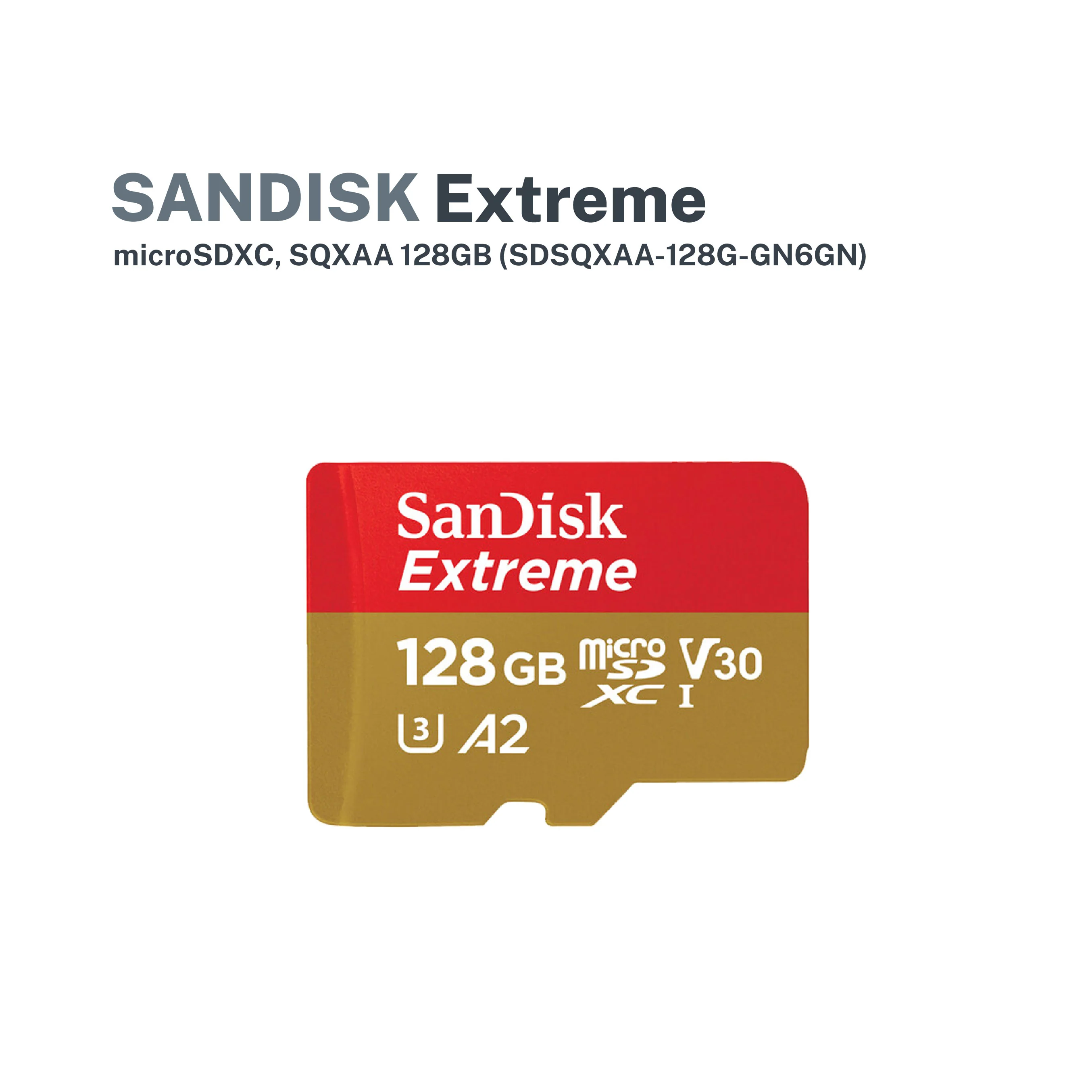 SanDisk 128GB Extreme microSDXC