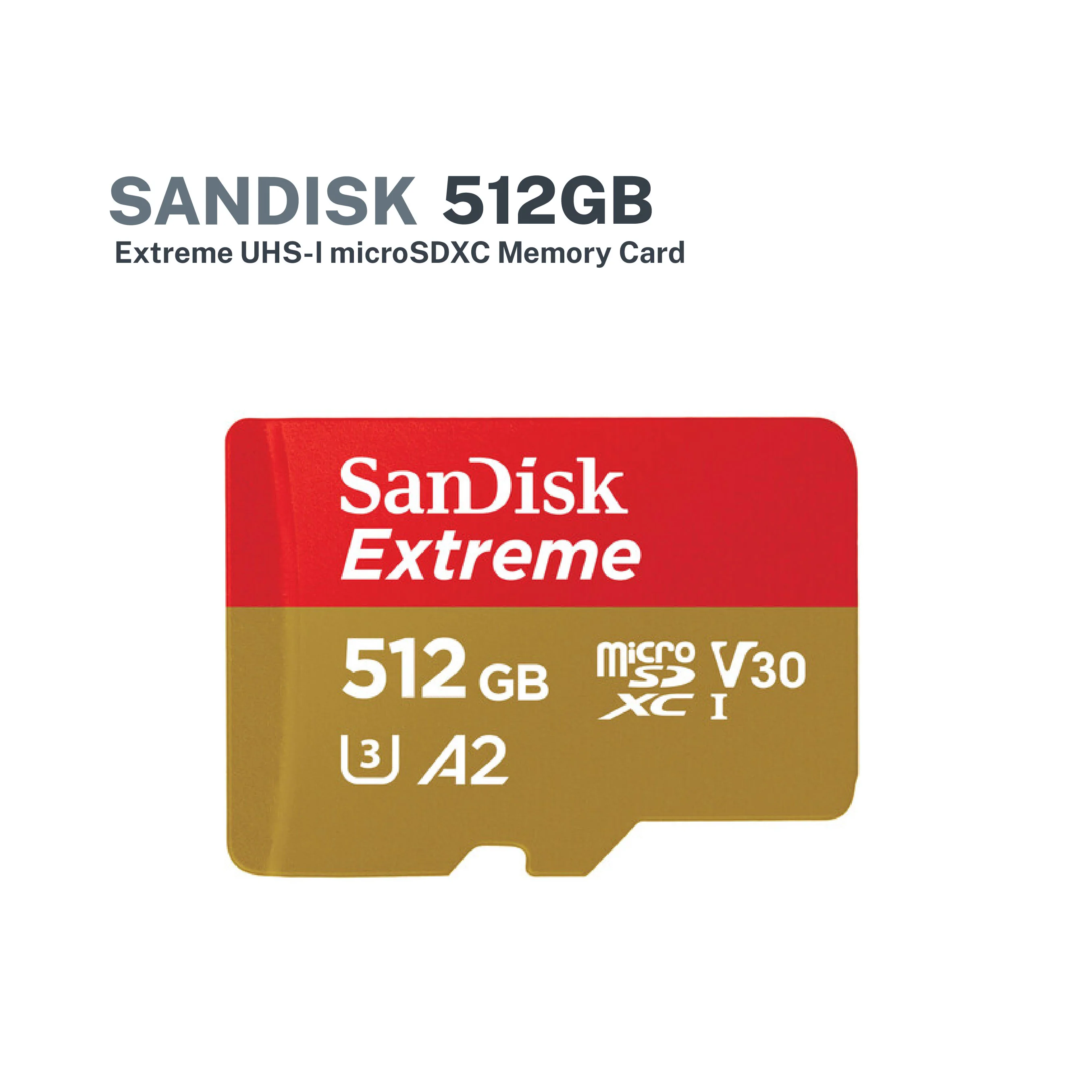 SanDisk 512GB Extreme microSDXC