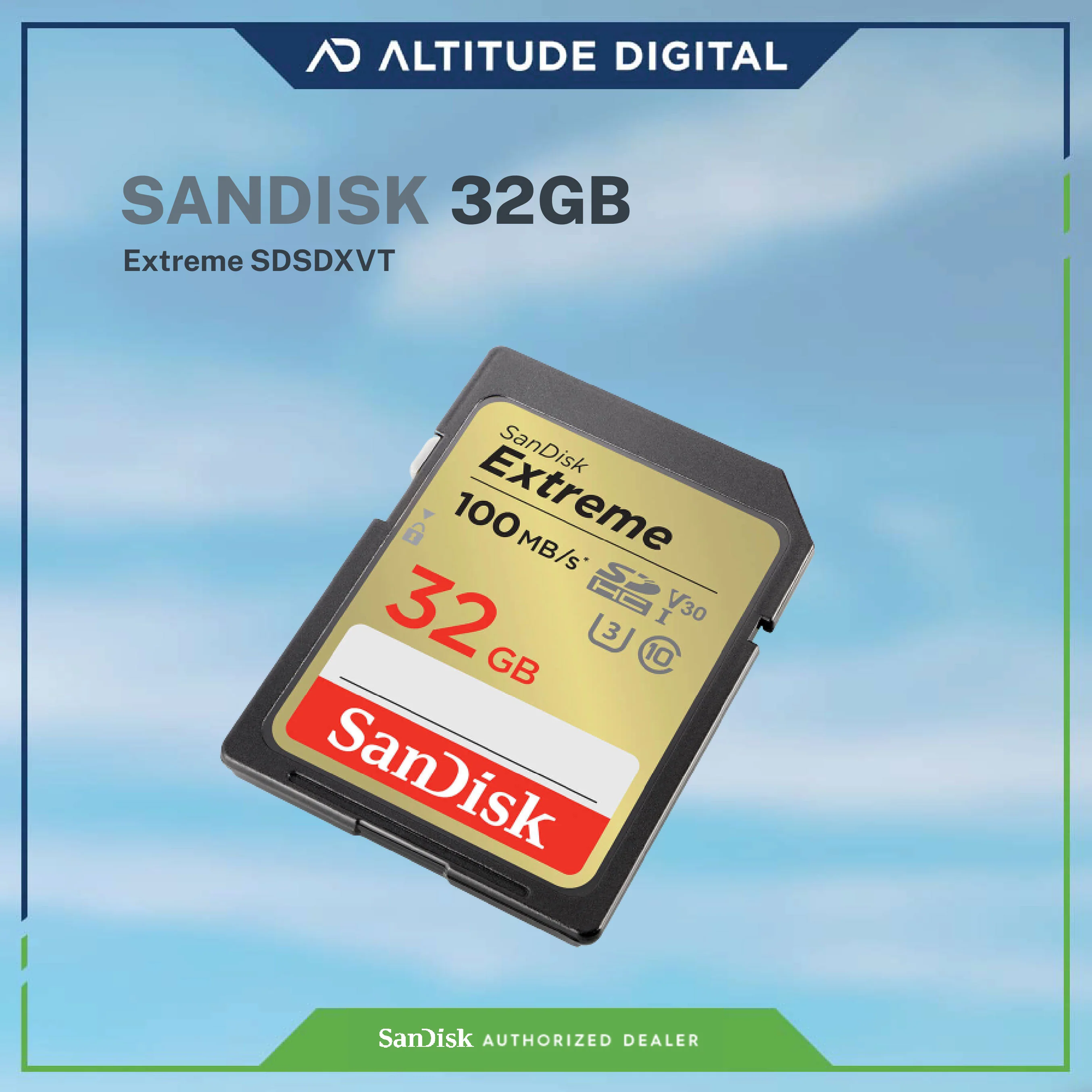 Sandisk Extreme SDSDXVT 32GB - Image 2