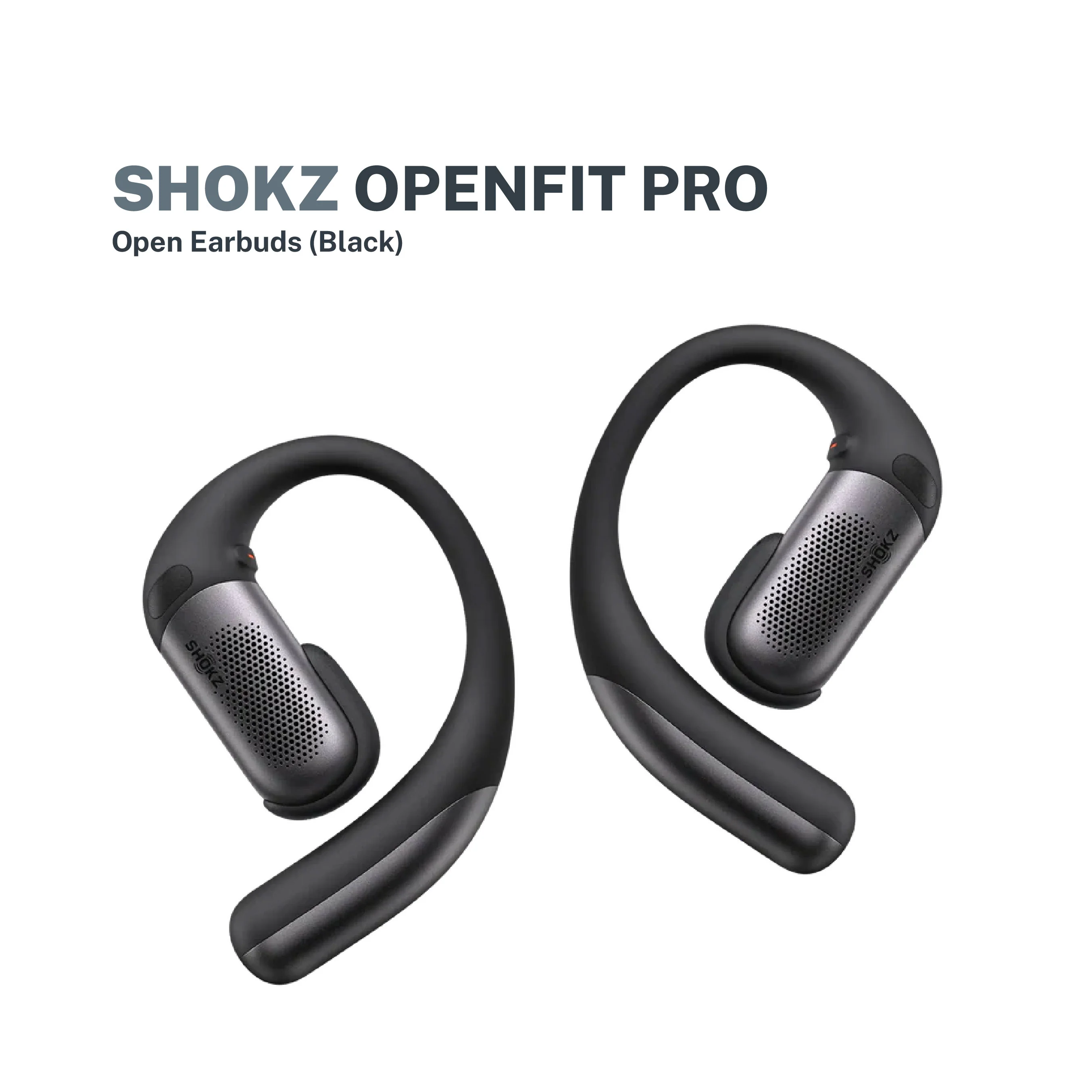 Shokz OpenFit Pro Open Earbuds with Noise Reduction and Wireless Charging