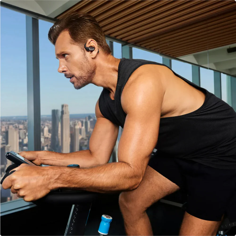 Shokz OpenFit Pro Open Earbuds with Noise Reduction and Wireless Charging - Image 3