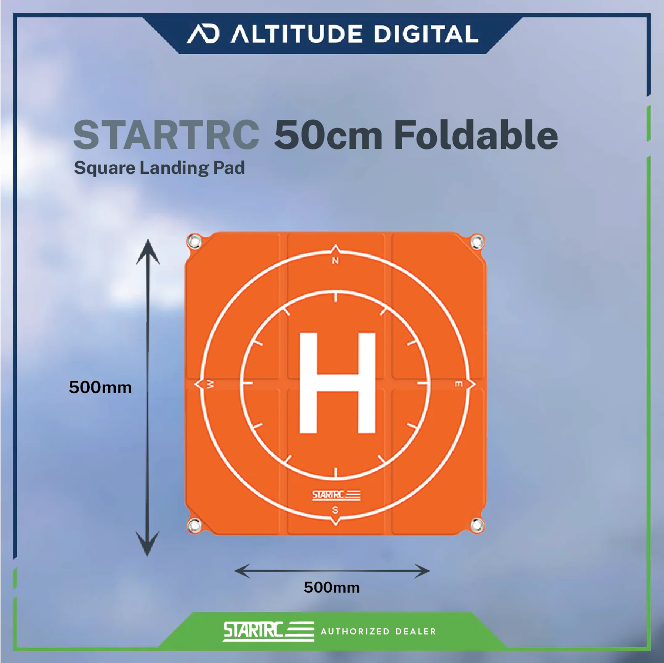 Startrc 50cm Foldable Square Landing Pad - Image 5
