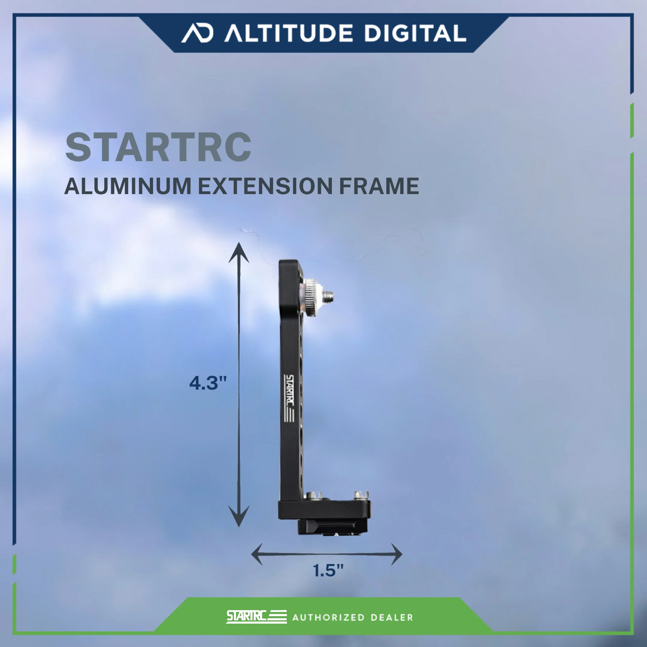 Startrc Aluminum Extension Frame (DJI Ronin SC, SC2, S2, S3) - Image 5
