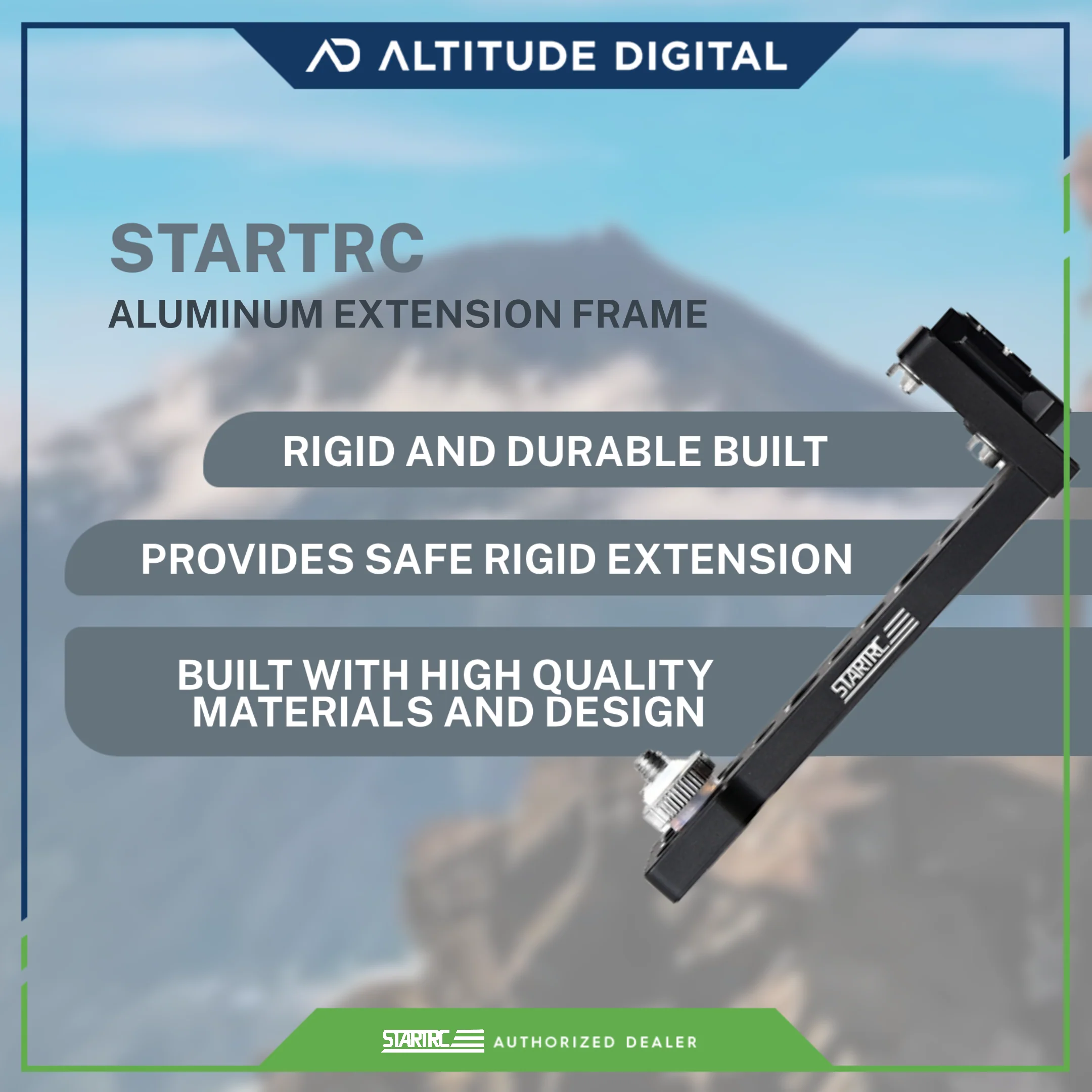 Startrc Aluminum Extension Frame (DJI Ronin SC, SC2, S2, S3) - Image 8