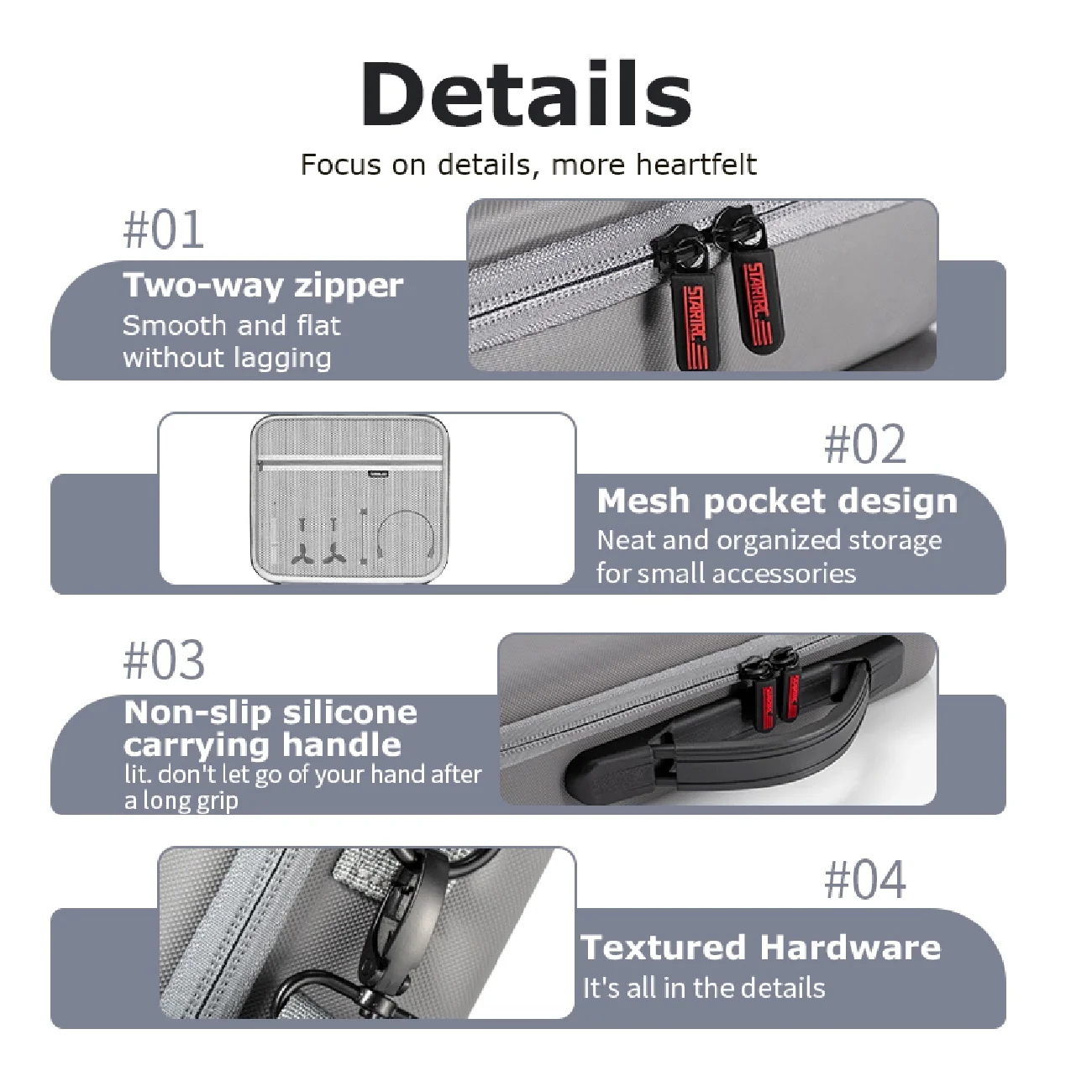 STARTRC Carrying Bag for DJI Neo 1 (Fly More Combo) - Image 3