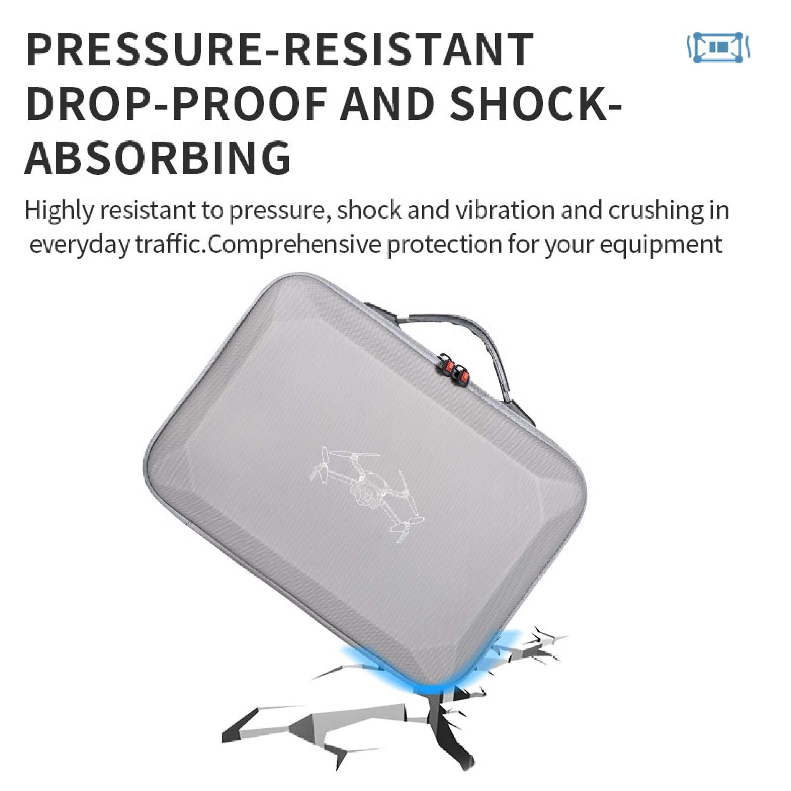 STARTRC DJI Mini 4 Pro with RC2 Drone Storage Bag - Image 6
