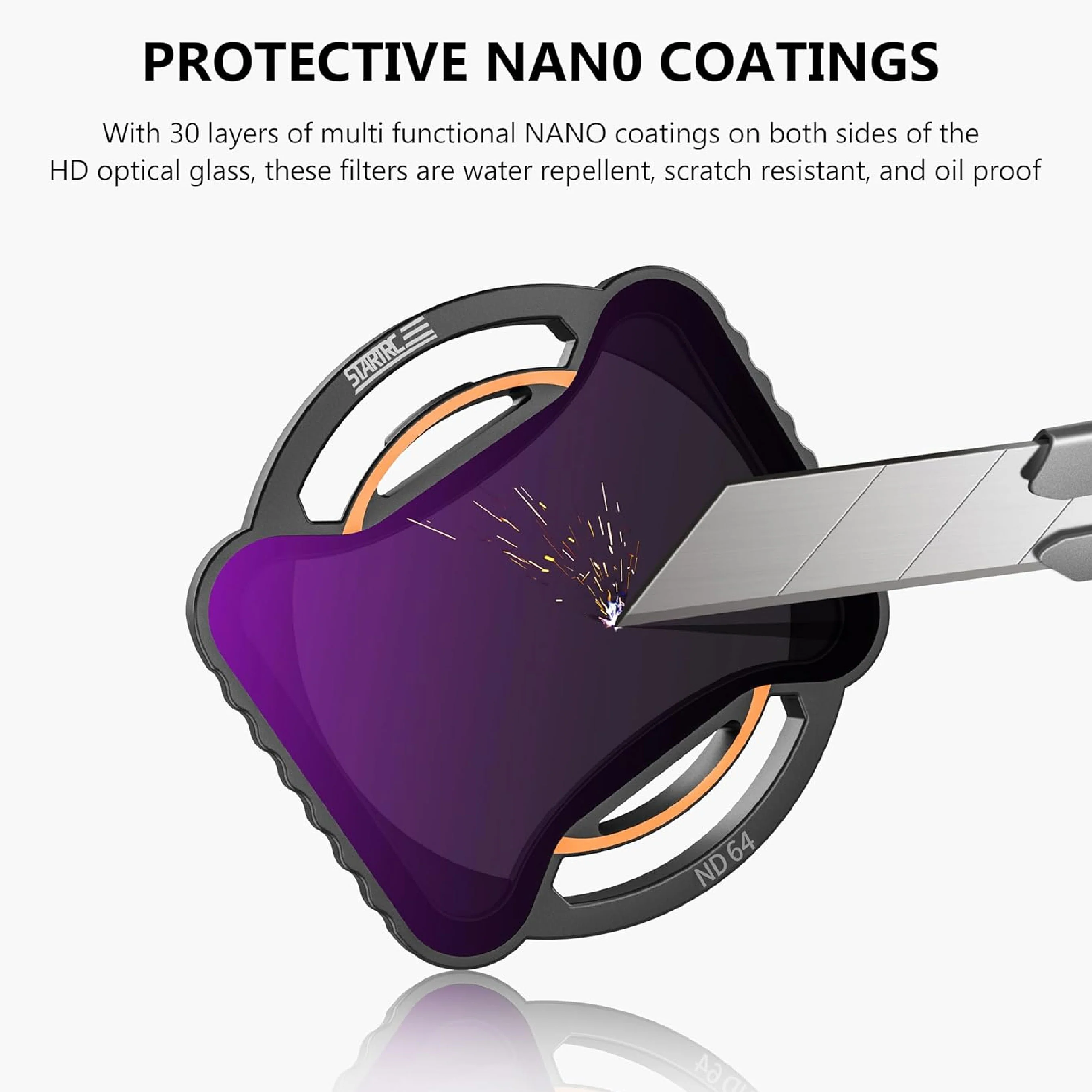 STARTRC Filters for DJI AVATA 2 4 packs (ND8/16/32/64) - Image 7