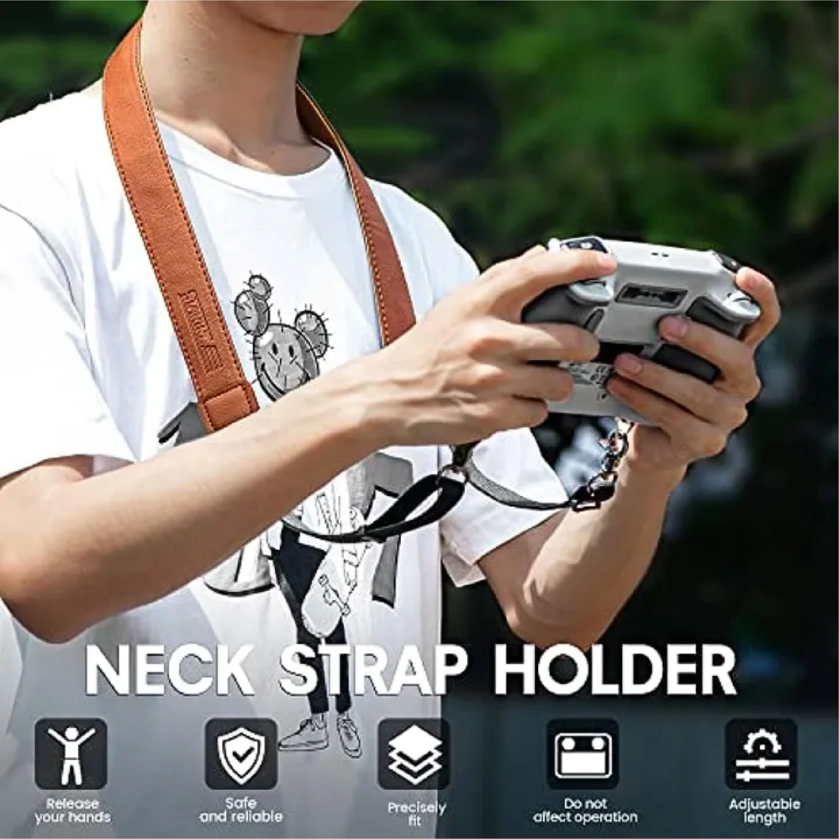 STARTRC Neck Strap for DJI RC/DJI RC Pro/DJI RC2/DJI RC2 Pro - Image 4