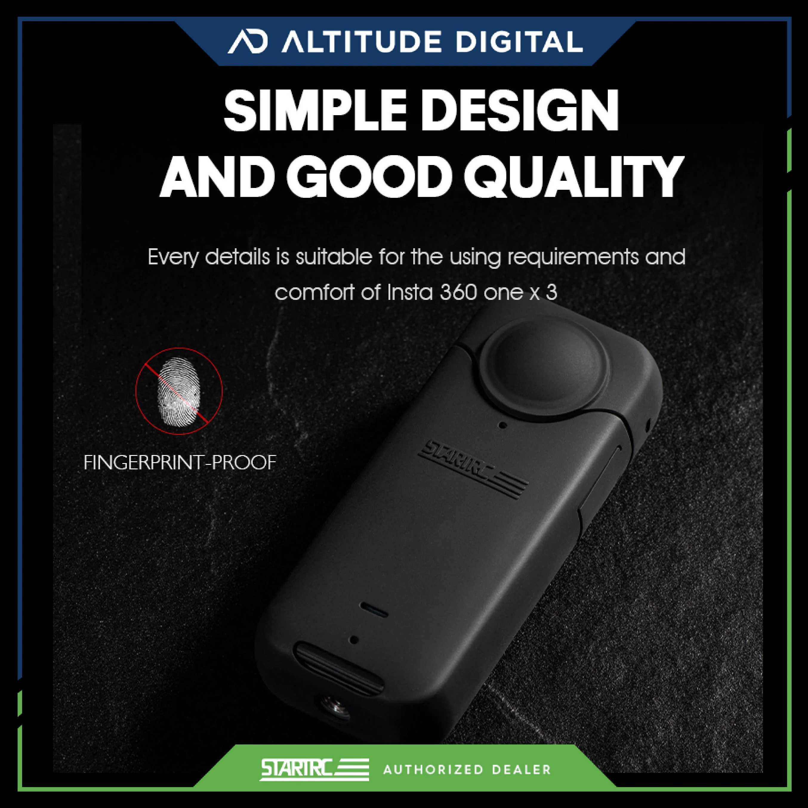 STARTRC Silicone Case for Insta360 X3 - Image 4