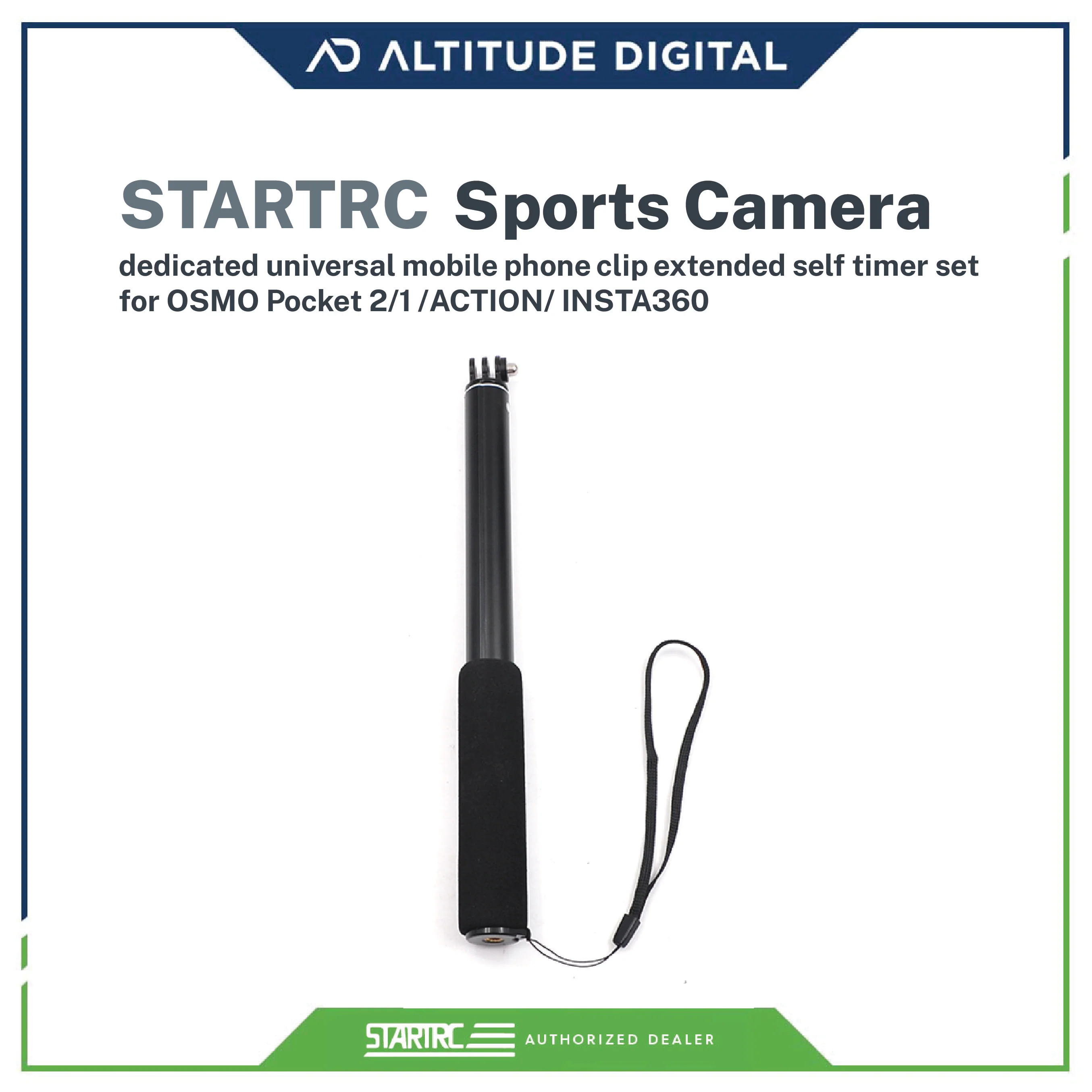 STARTRC Universal Mobile Phone Clip for OSMO Pocket 2/1 / DJI Action /Insta360 - Image 2