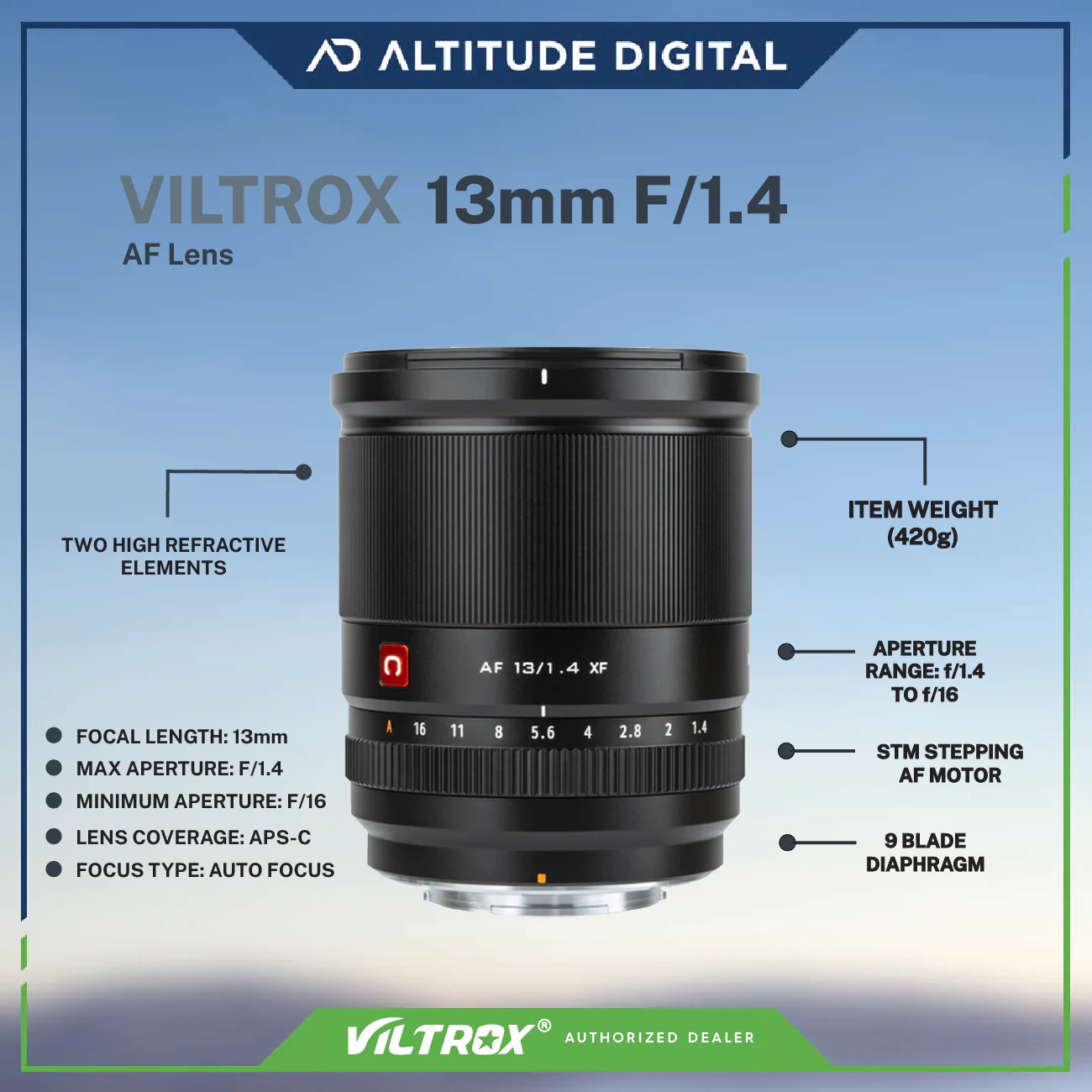 Viltrox AF 13mm f/1.4 Lens - Image 5