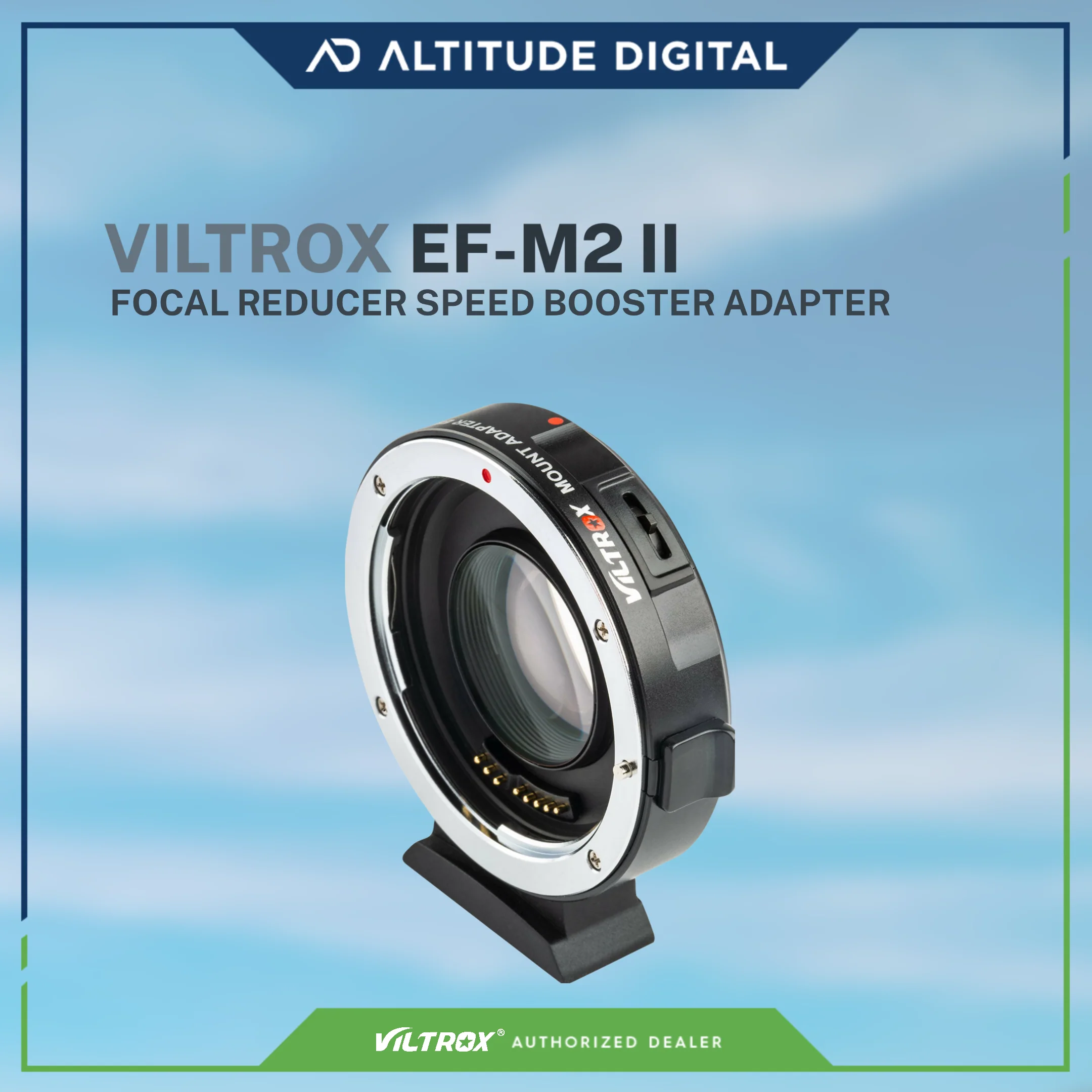 VILTROX EF-M2 II Focal Reducer Speed Booster Adapter - Image 3